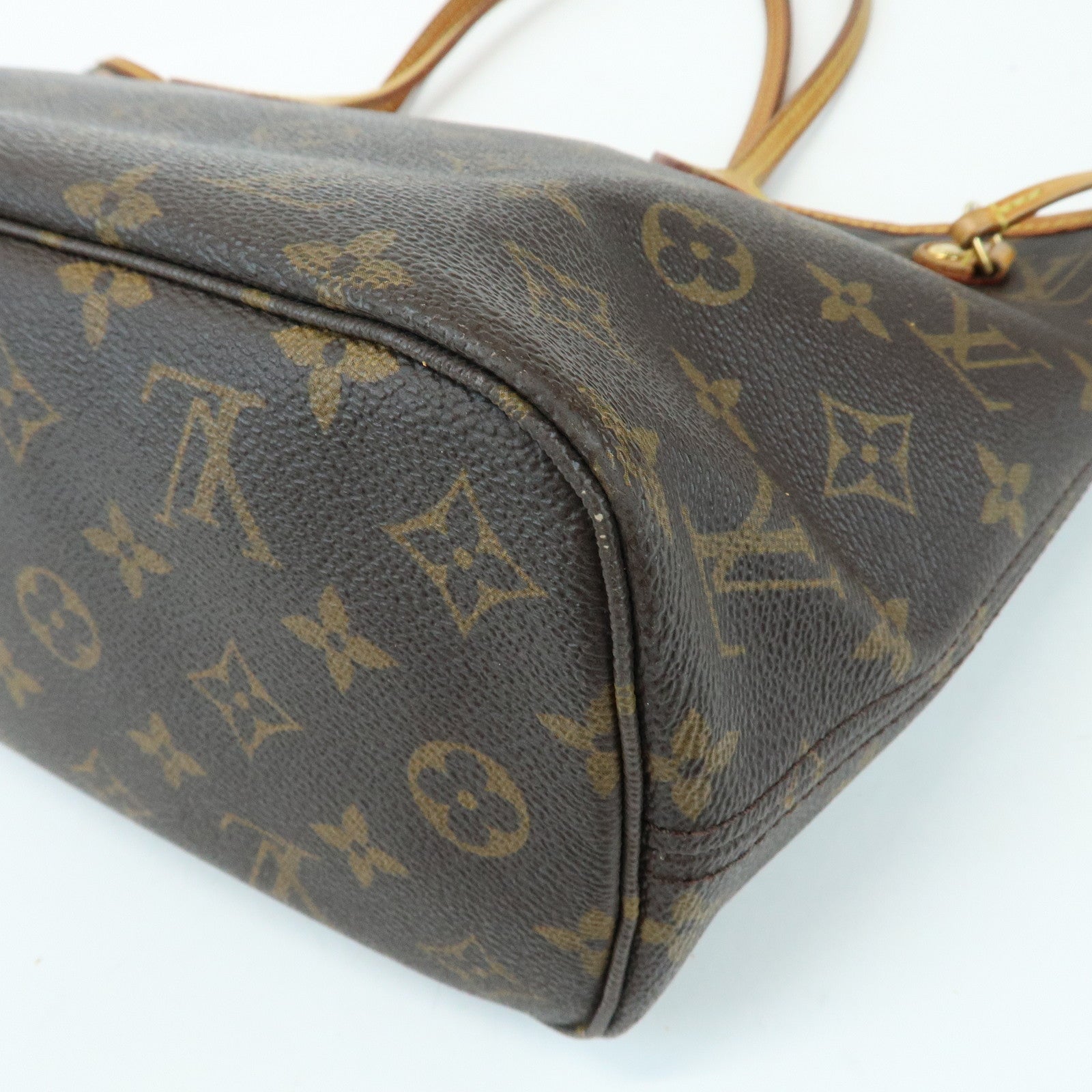 Louis Vuitton Monogram Neverfull PM Tote Bag Hand Bag M40155