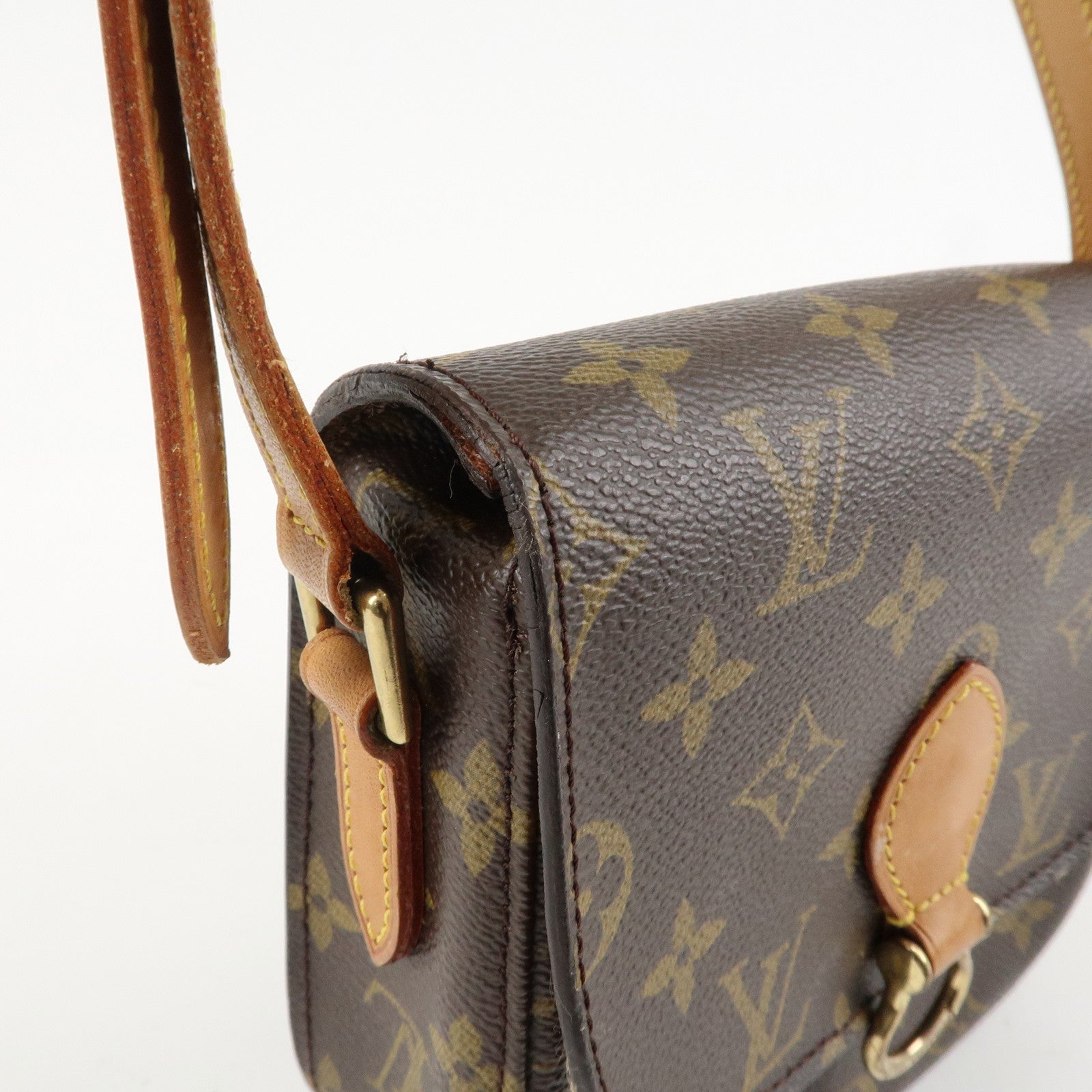 Louis Vuitton Monogram Mini Saint Cloud PM Shoulder Bag M51244 Used