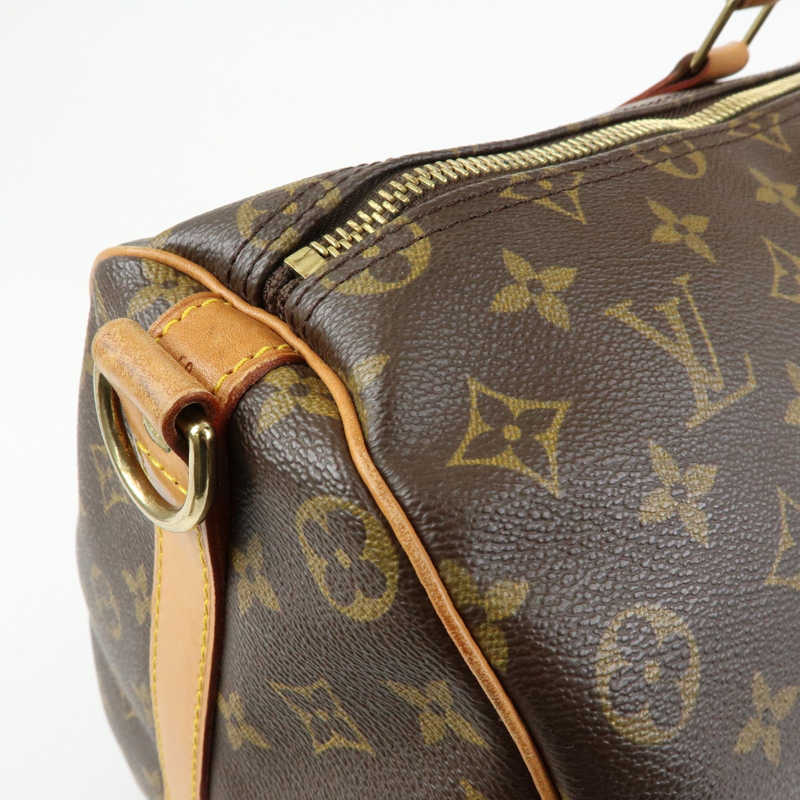 Louis Vuitton Monogram Keep All Bandouliere 50 Boston Bag M41416