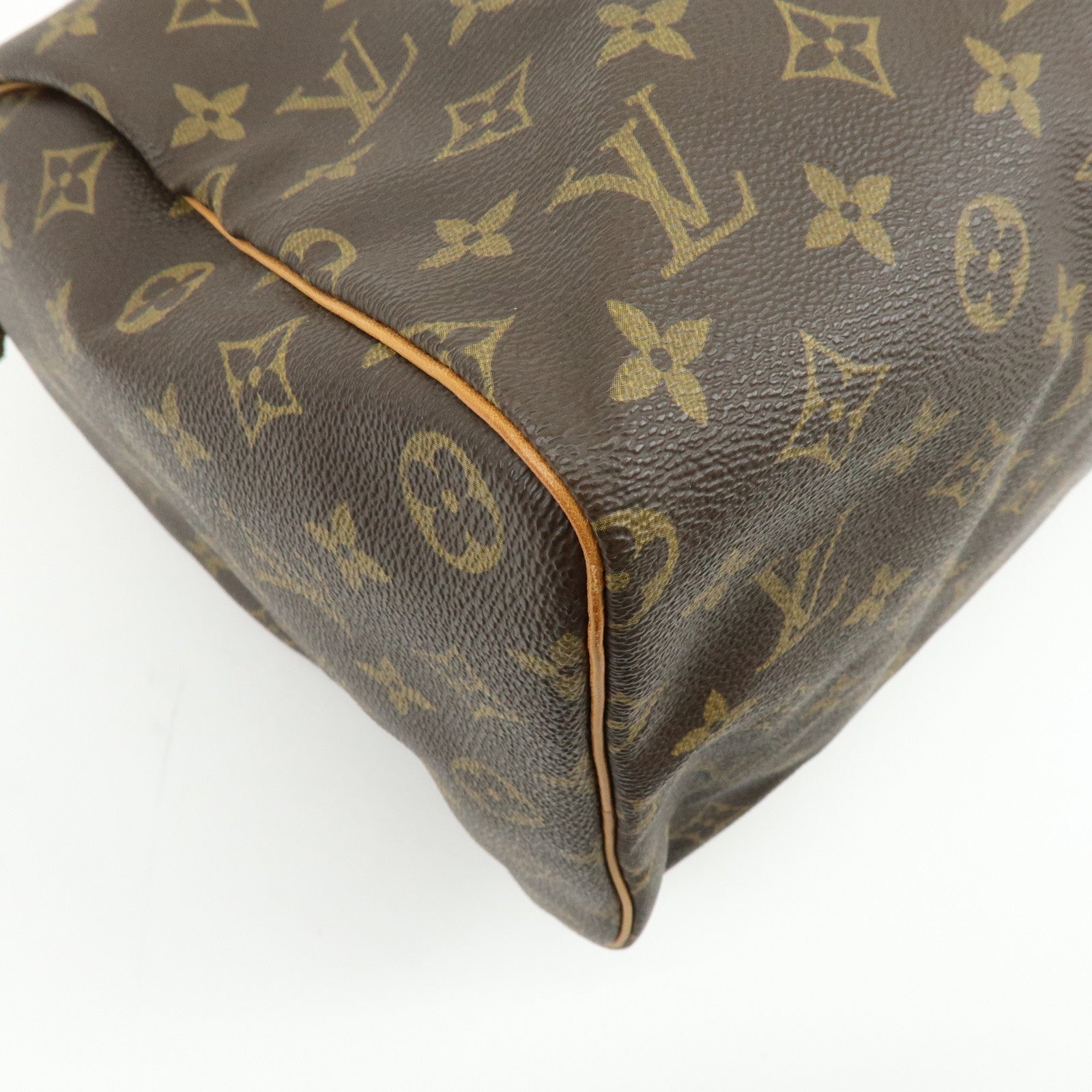 Louis Vuitton Monogram Speedy 40 Hand Bag Boston Bag Brown M41522