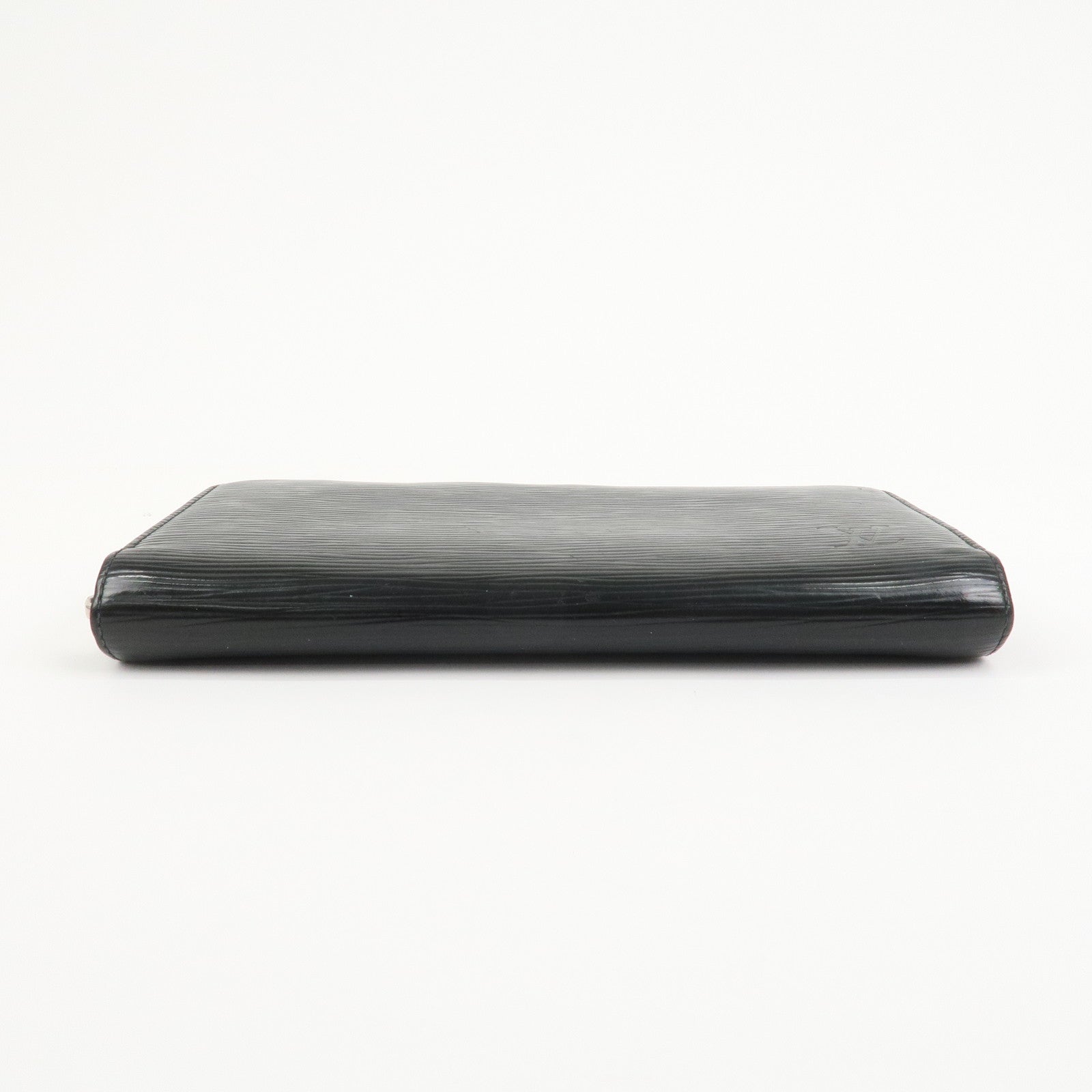 Louis Vuitton Epi Leather Round Zippy Long Wallet Noir Black M60072