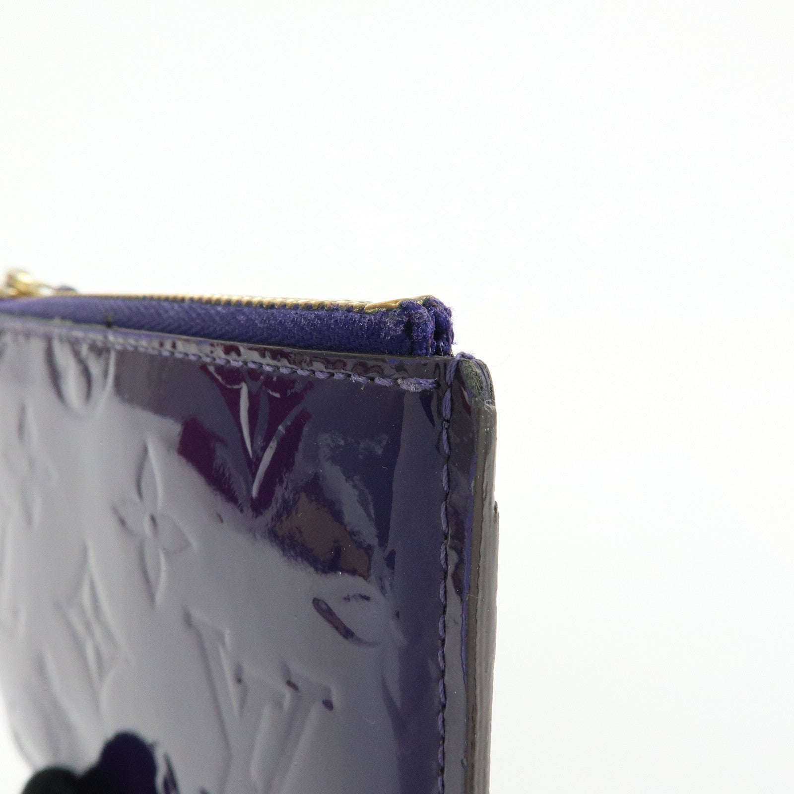 Louis Vuitton Monogram Vernis Pochette Cles NM Coin Case M90311