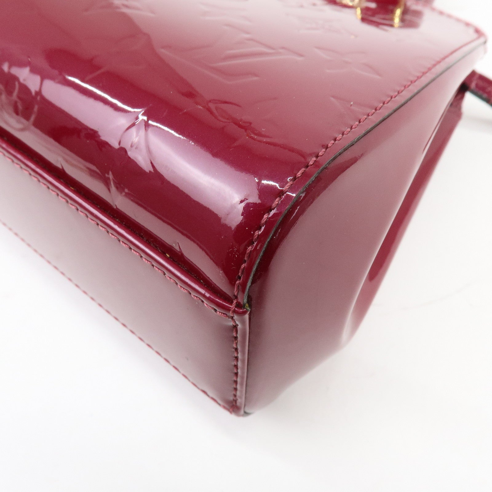Louis Vuitton Monogram Vernis Leather Brea PM 2Way Bag M50810