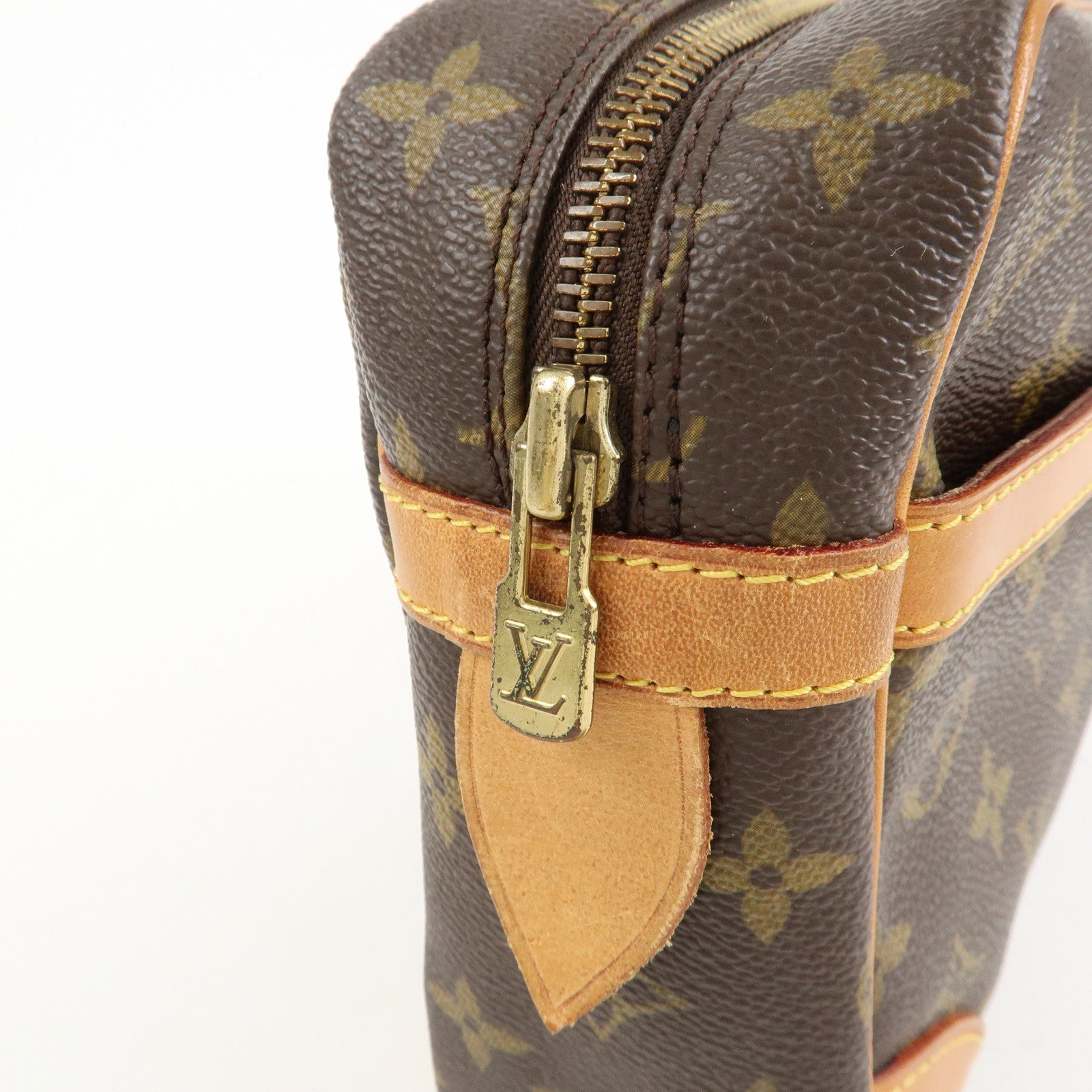 Louis Vuitton Monogram Compiegne 28 Pouch Clutch Bag Brown M51845