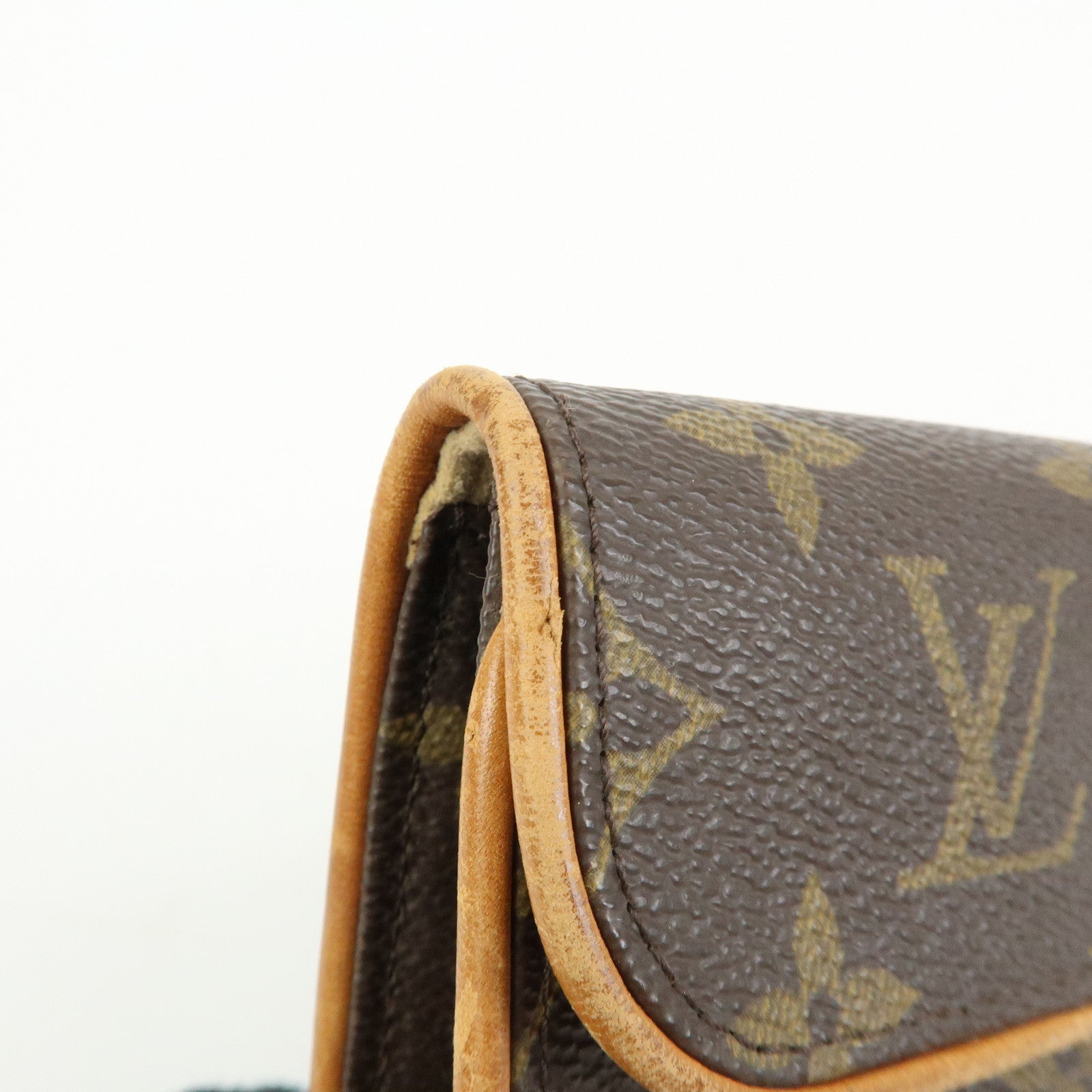 Louis Vuitton Monogram Pochette Florentine Waist Bag Belt XS M51855