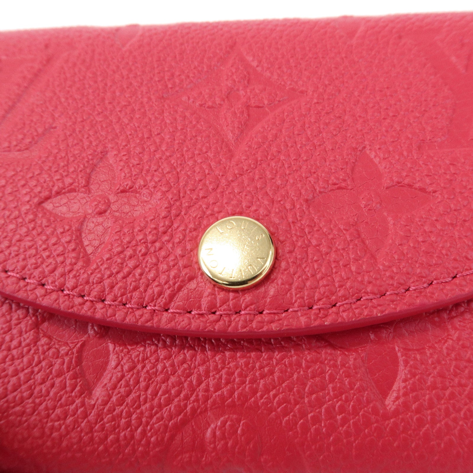 Louis Vuitton Monogram Empreinte Porte Monnaie Rosalie Pink M11410