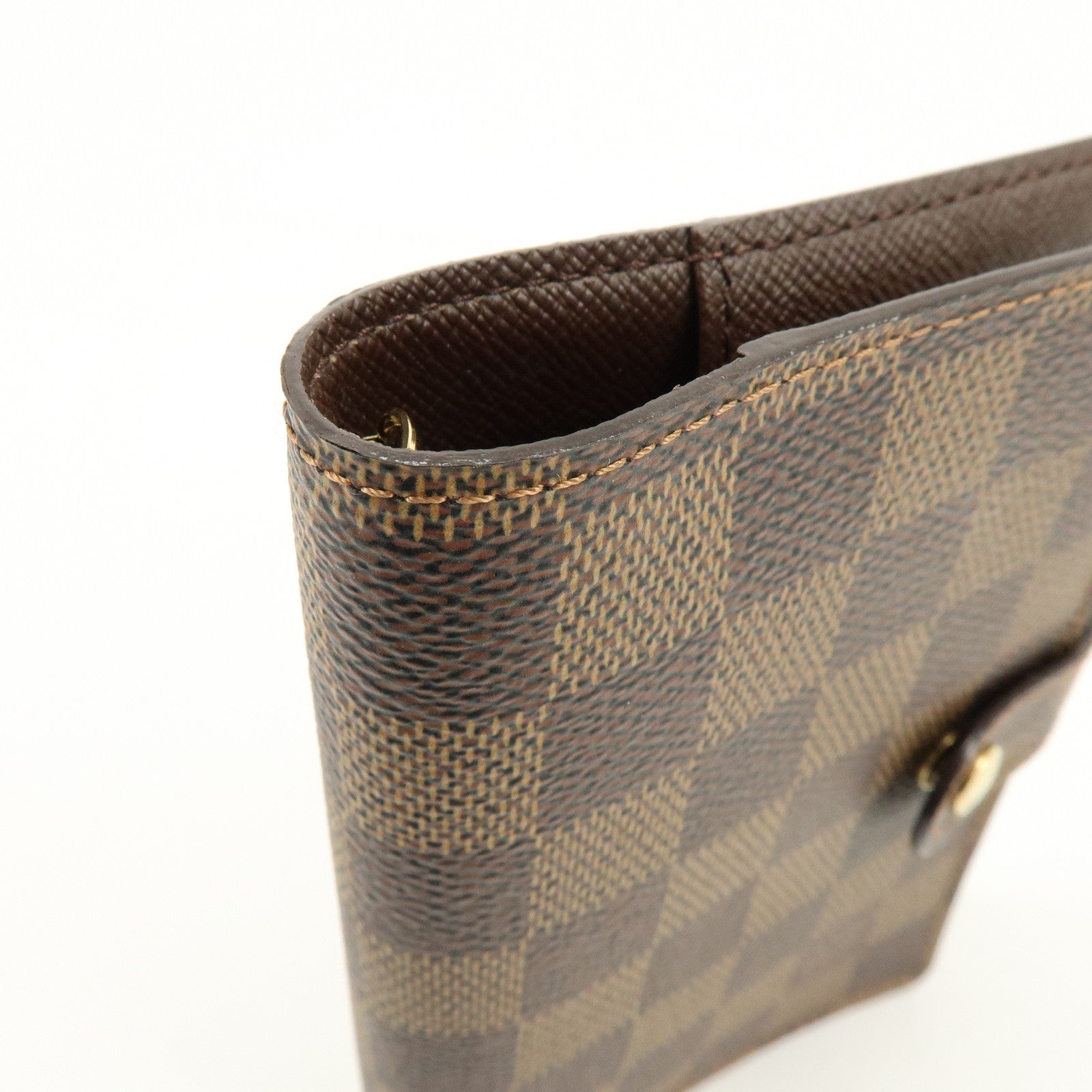 Louis Vuitton Damier Agenda PM Planner Cover Damier Ebene R20700