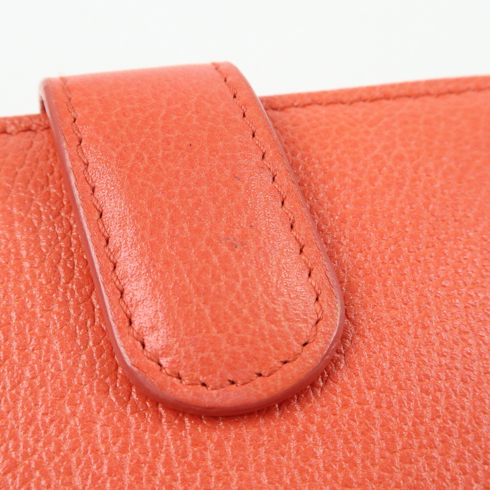 CHANEL Camellia Zip Around Leather Compact Wallet Rose Pink