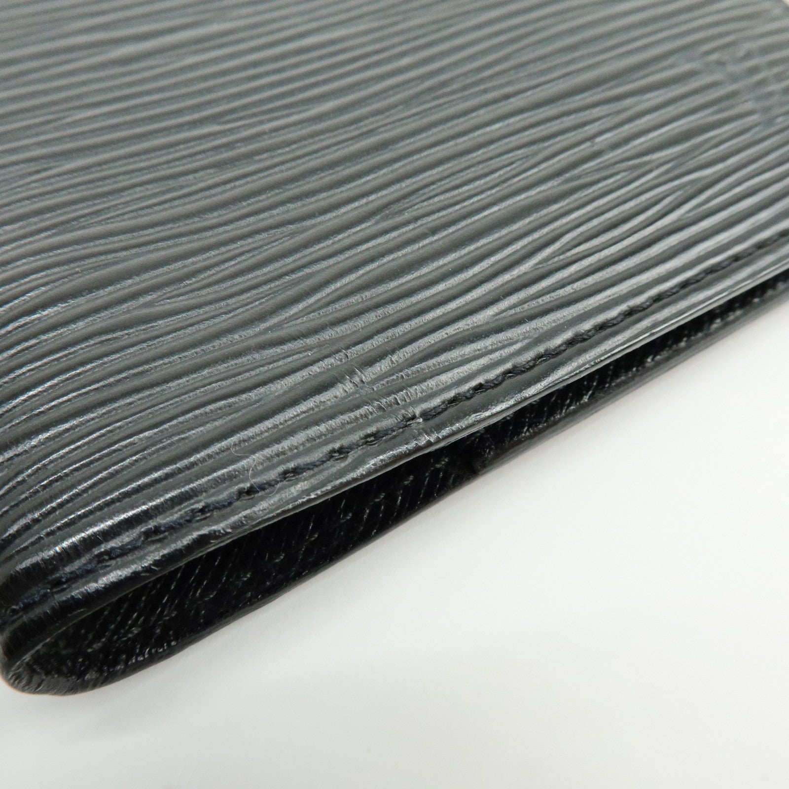 Louis Vuitton Epi Agenda PM Planner Cover Noir R20052