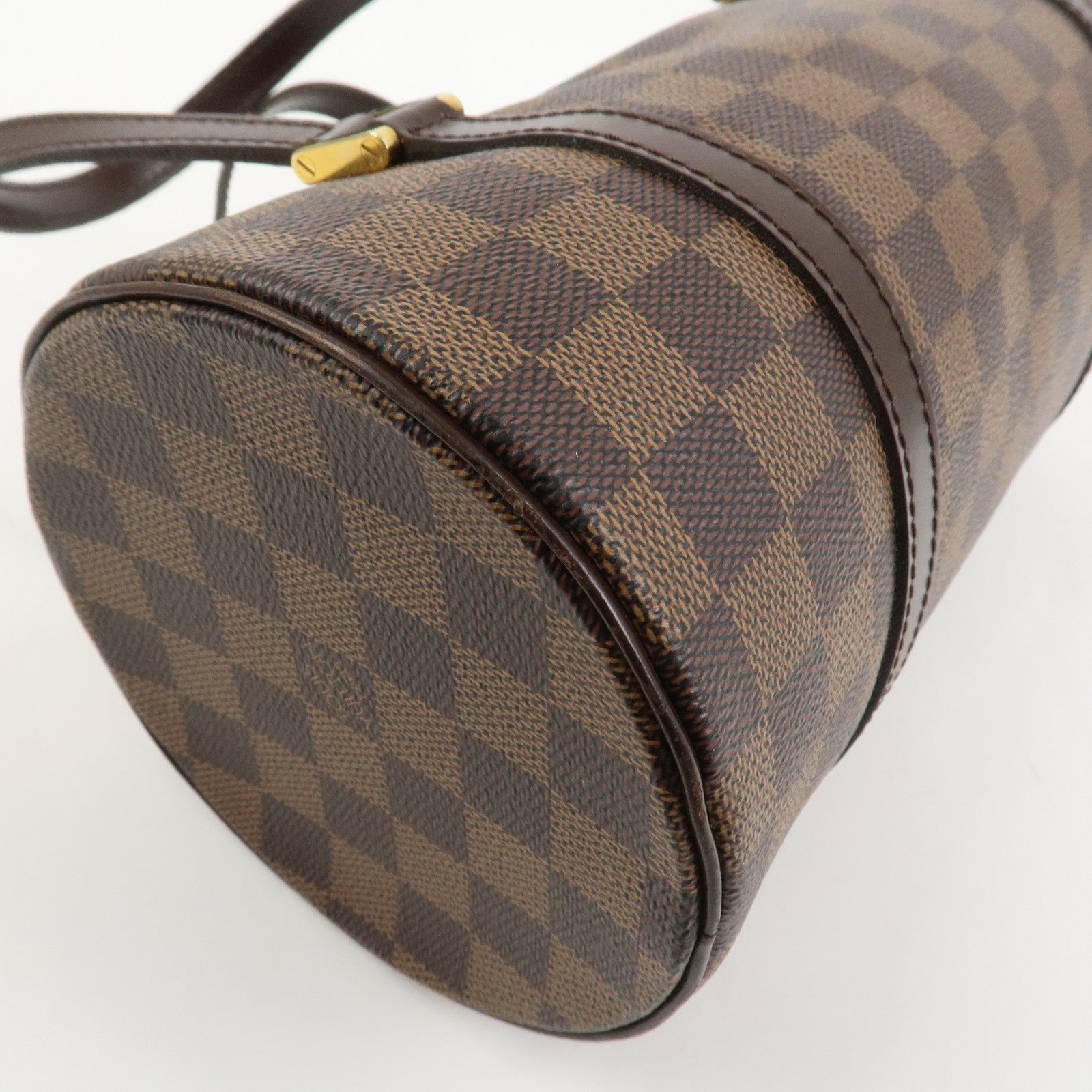 Louis Vuitton Damier Ebene Papillon 26 Hand Bag Brown N51304
