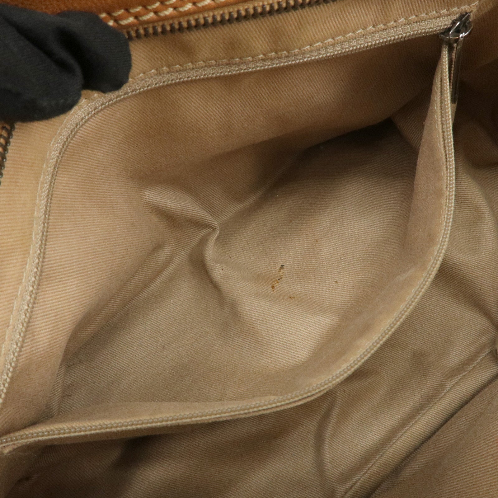 CHANEL COCO Mark Calf Leather Chain Shoulder Bag Hand Bag Brown