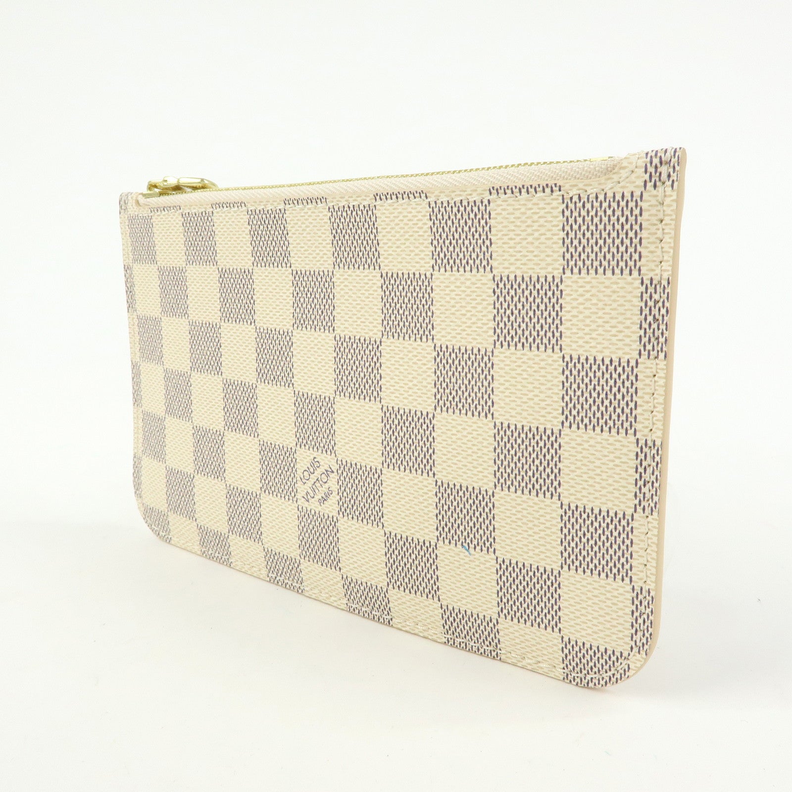 Louis Vuitton Damier Azur Canvas Pouch for Neverfull PM Pouch