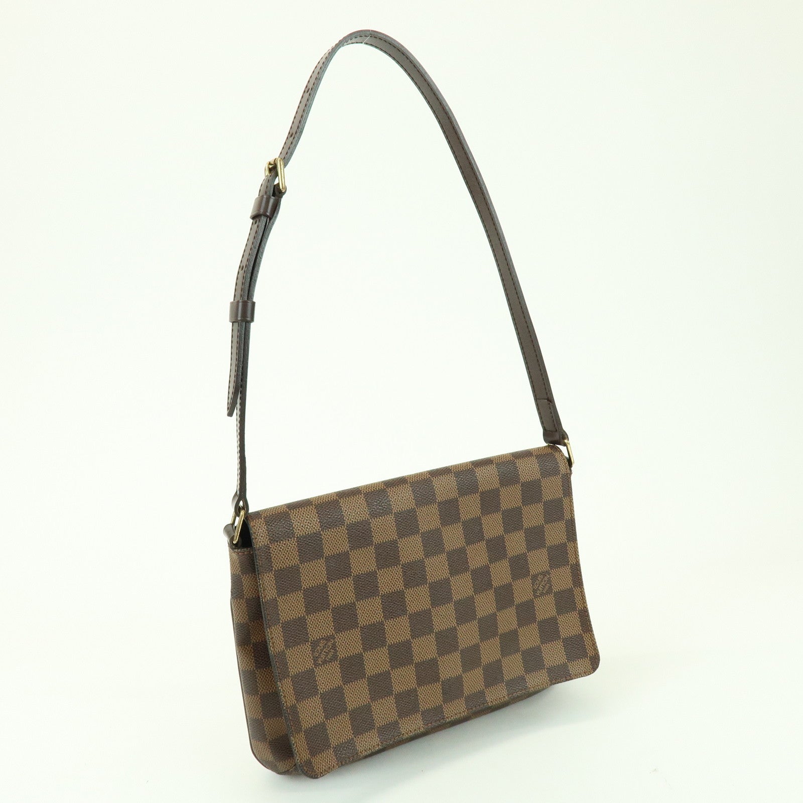 Louis Vuitton Damier Musette Tango Shoulder Bag Damier Ebene N51301