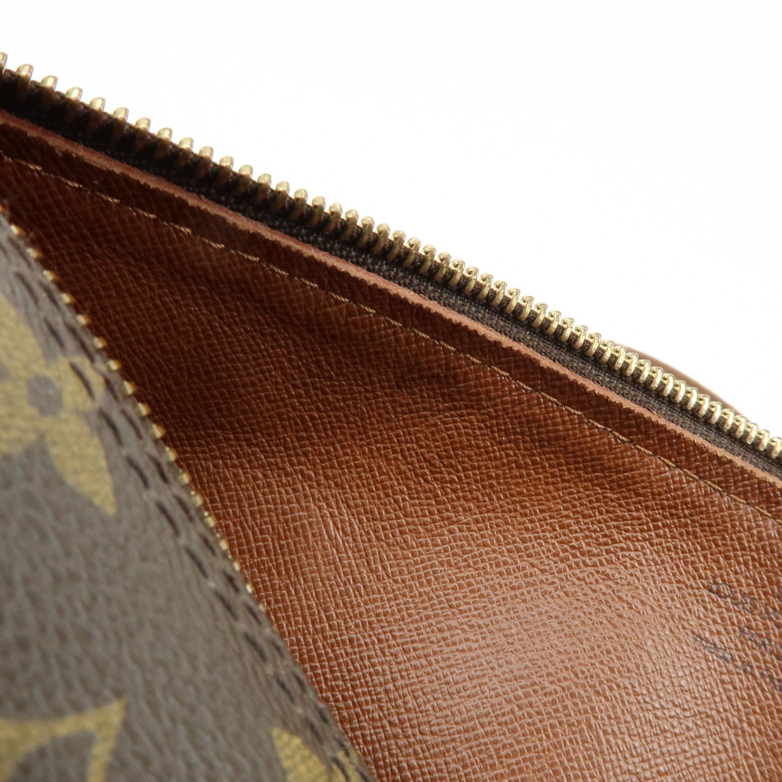 Louis Vuitton Monogram Papillon 30 Hand Bag Brown M51385