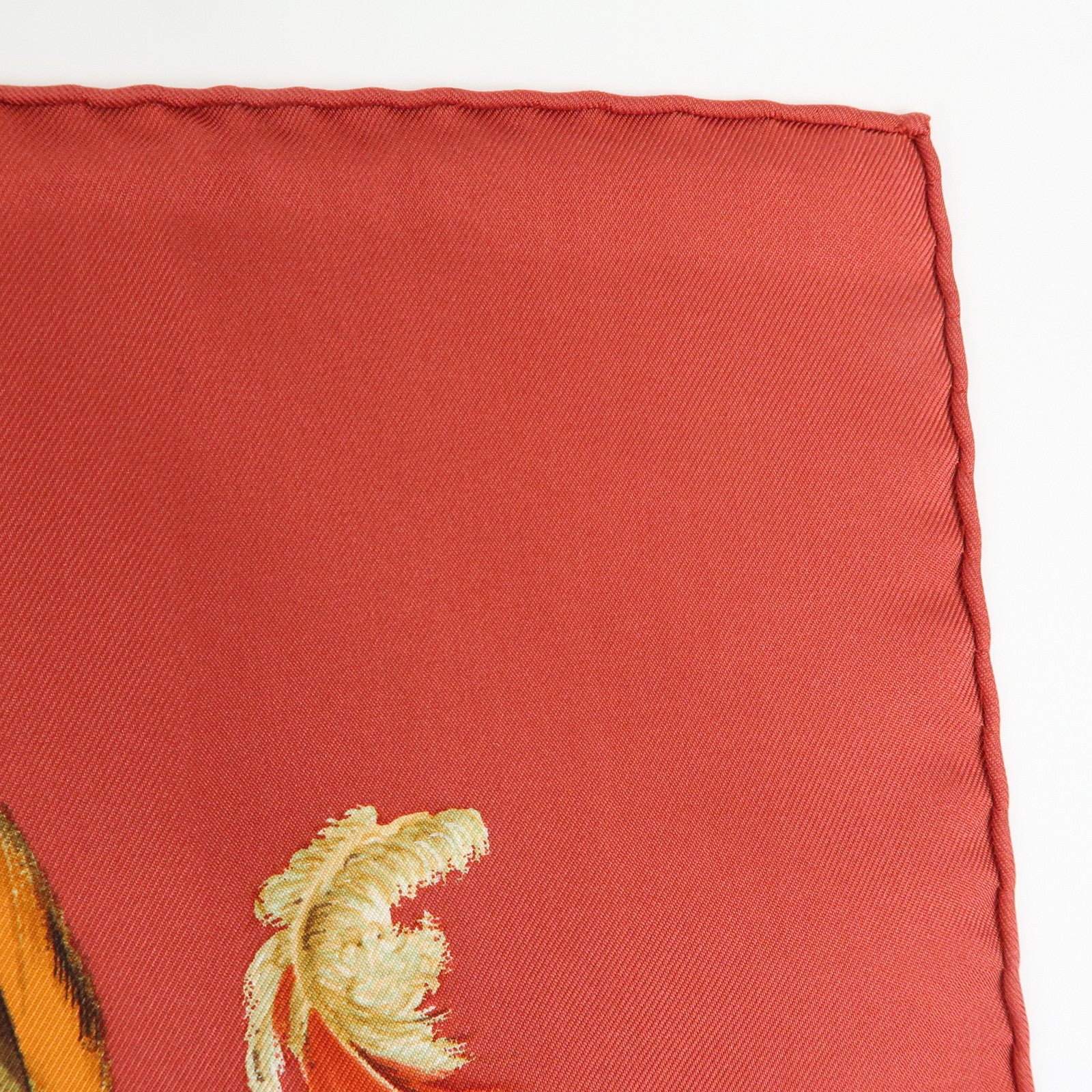 HERMES Carre 90 Silk 100% Scarf COUVEE D HERMES Egg Print Navy Red