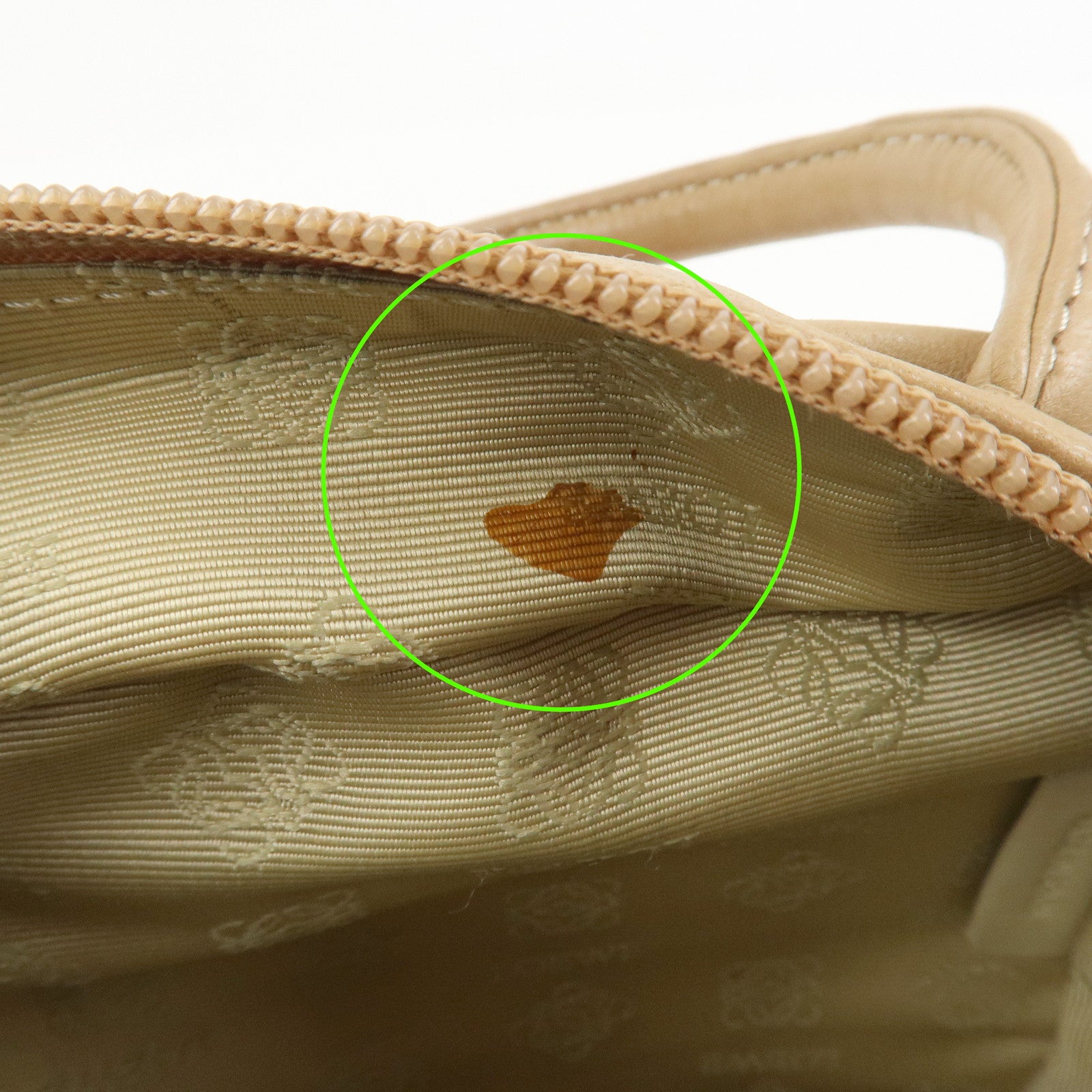 LOEWE Anagram Logo Nappa Leather Hand Bag Mini Boston Bag Beige