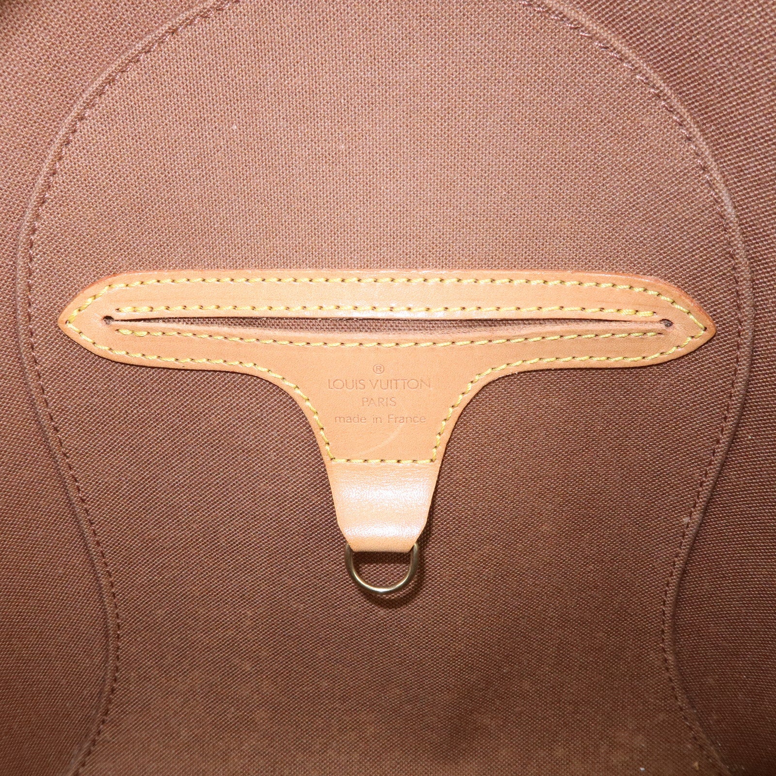 Louis Vuitton Monogram Ellipse MM Hand Bag Brown M51126