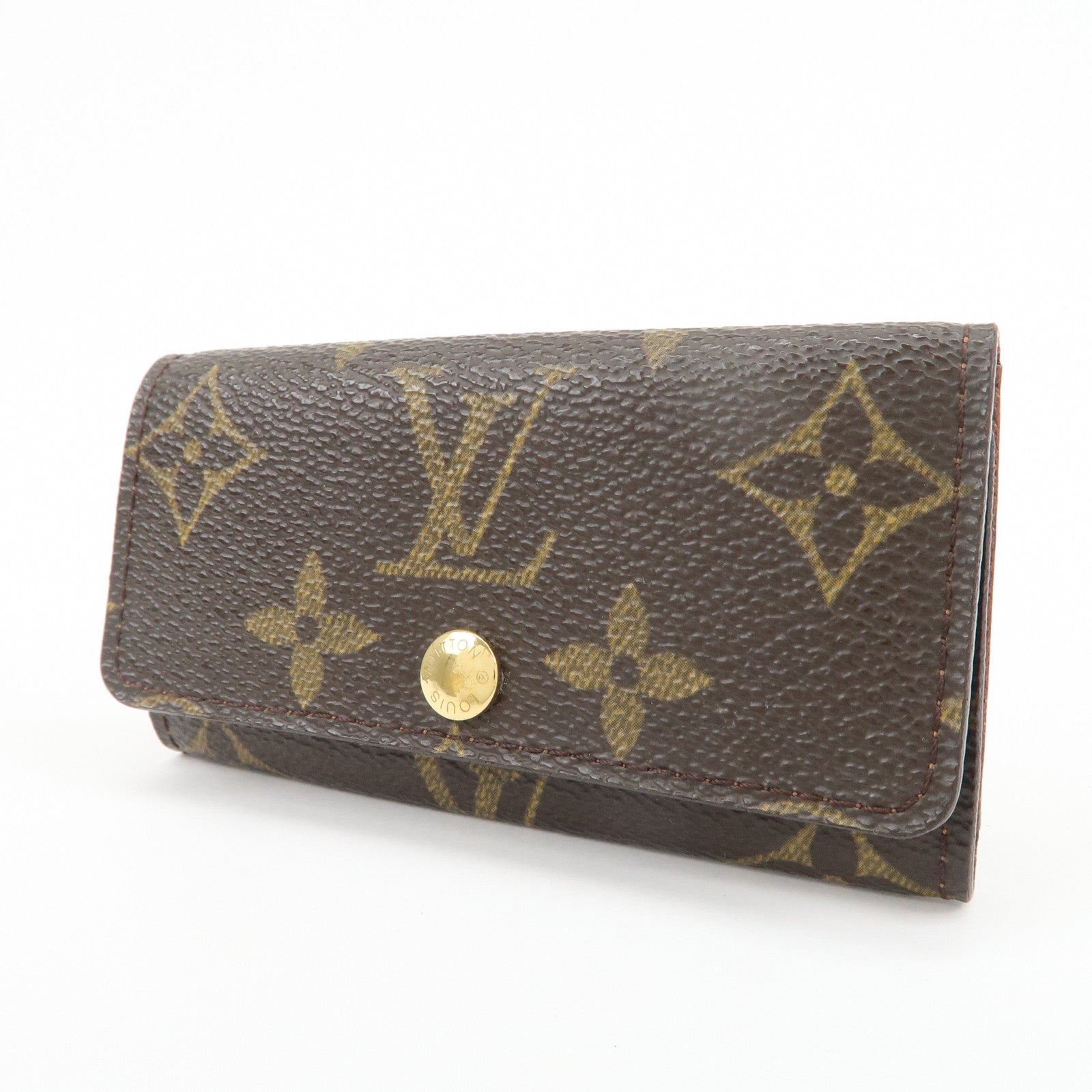 Louis Vuitton Monogram Multicles 4 Key Case Key Holder Brown M69517