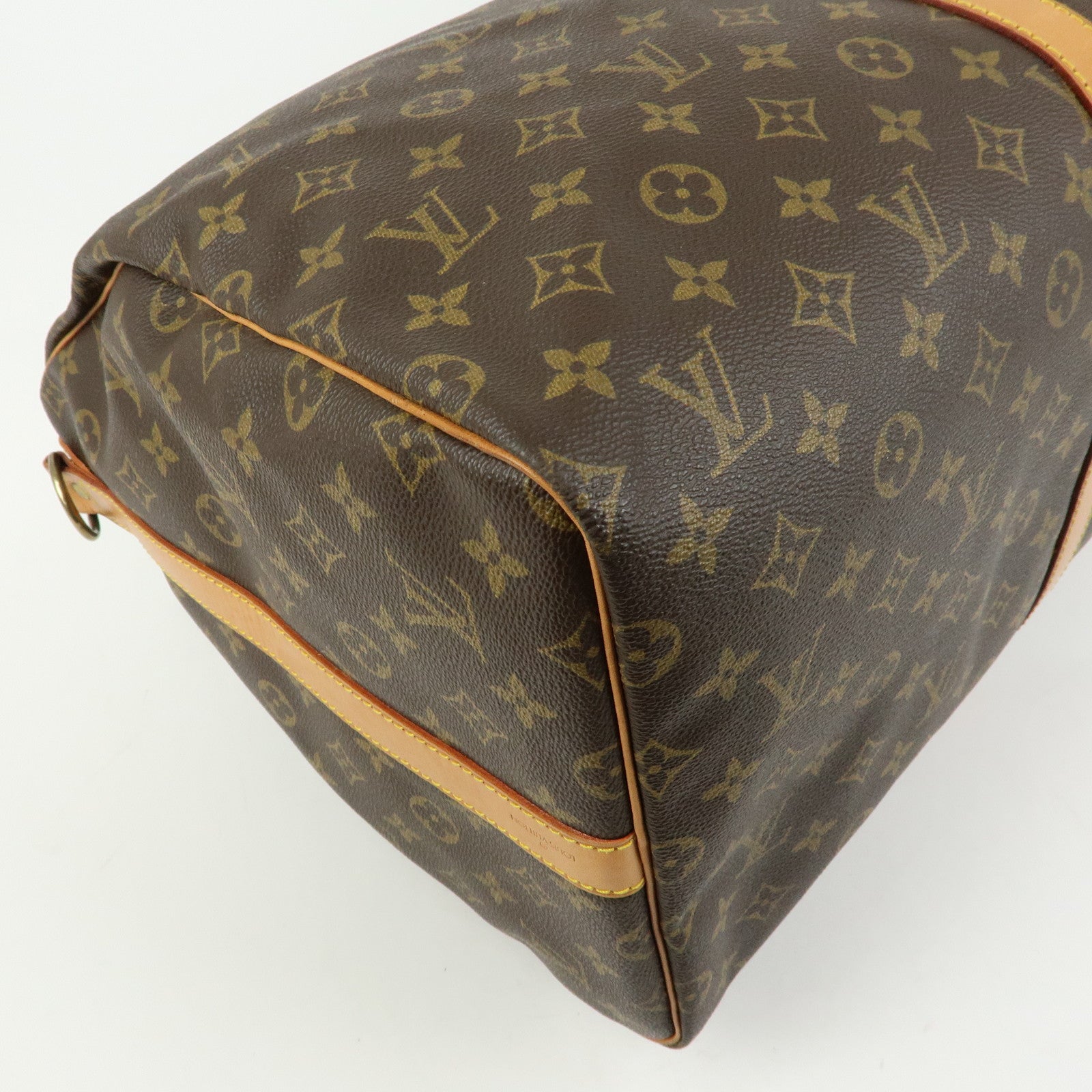 Louis Vuitton Monogram Keep All Bandouliere 55 Boston Bag M41414