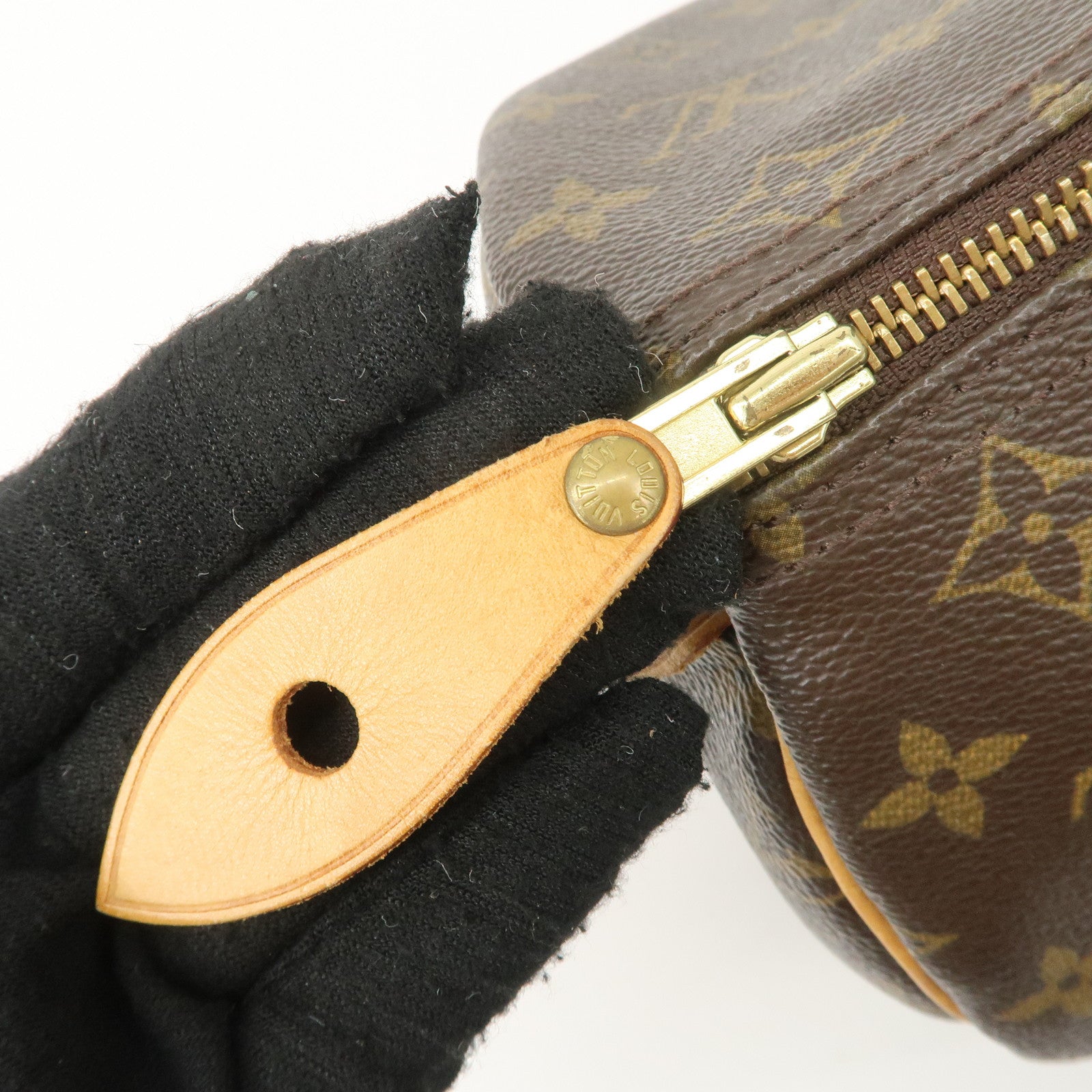 Louis Vuitton Monogram Speedy 35 Hand Bag Boston Bag M41524 Used