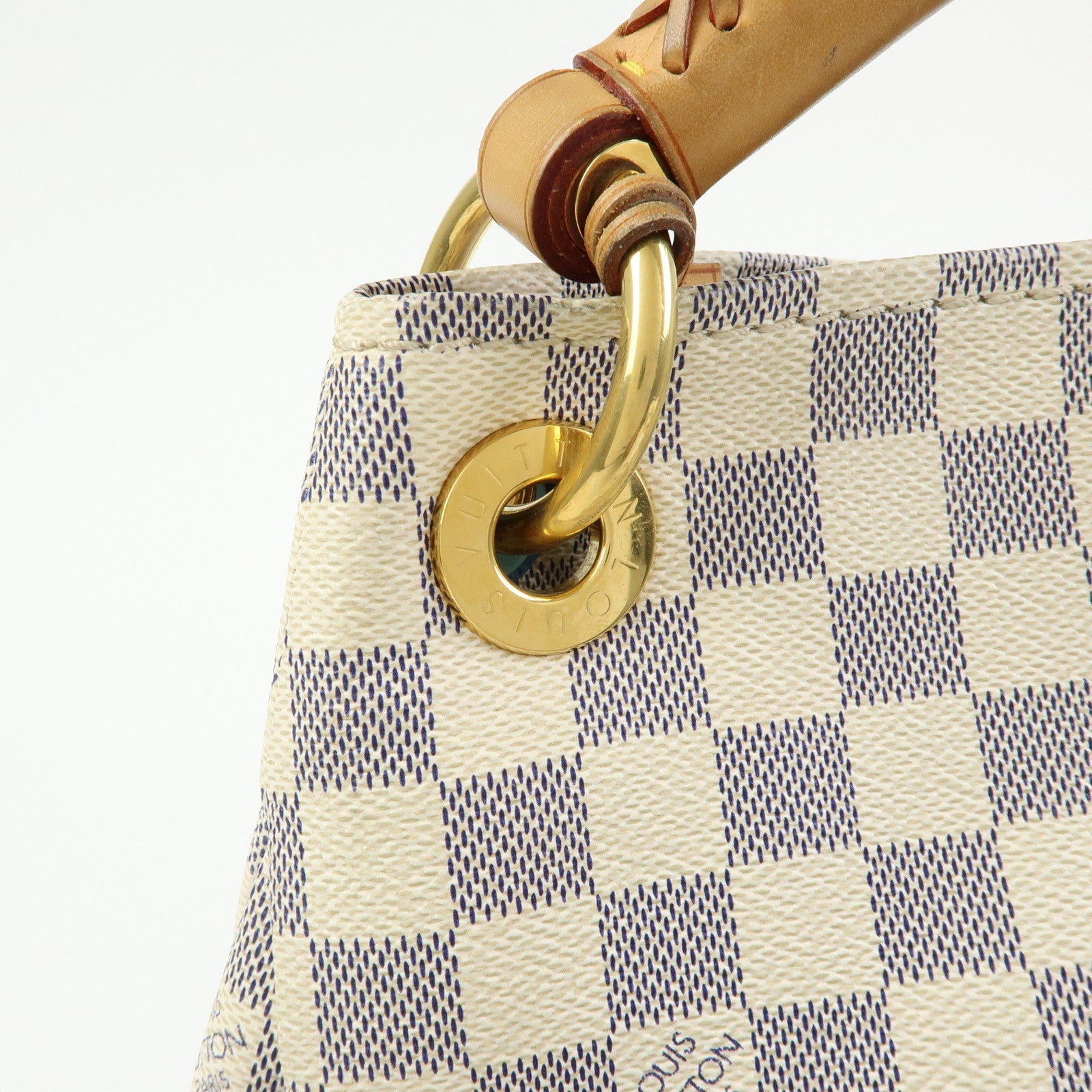 Louis Vuitton Damier Azur Canvas Artsy MM Shoulder Bag N41174