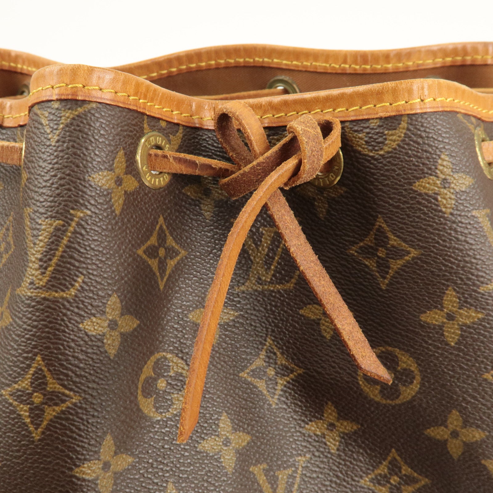 Louis Vuitton Monogram Noe Shoulder Bag Hand Bag Brown M42224