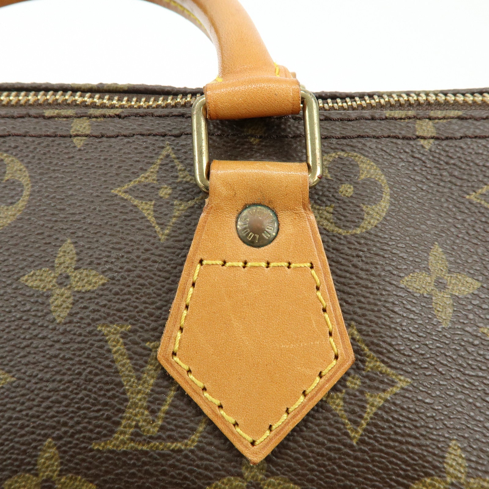 Louis Vuitton Monogram Speedy 30 Boston Bag Hand Bag Brown M41526