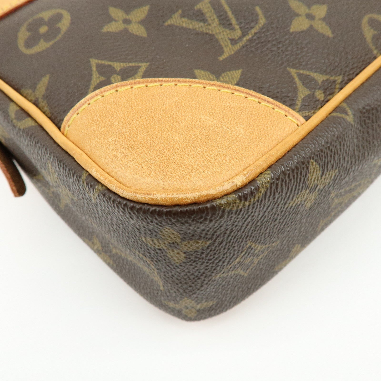 Louis Vuitton Monogram Compiegne 28 Pouch Clutch Bag Brown M51845