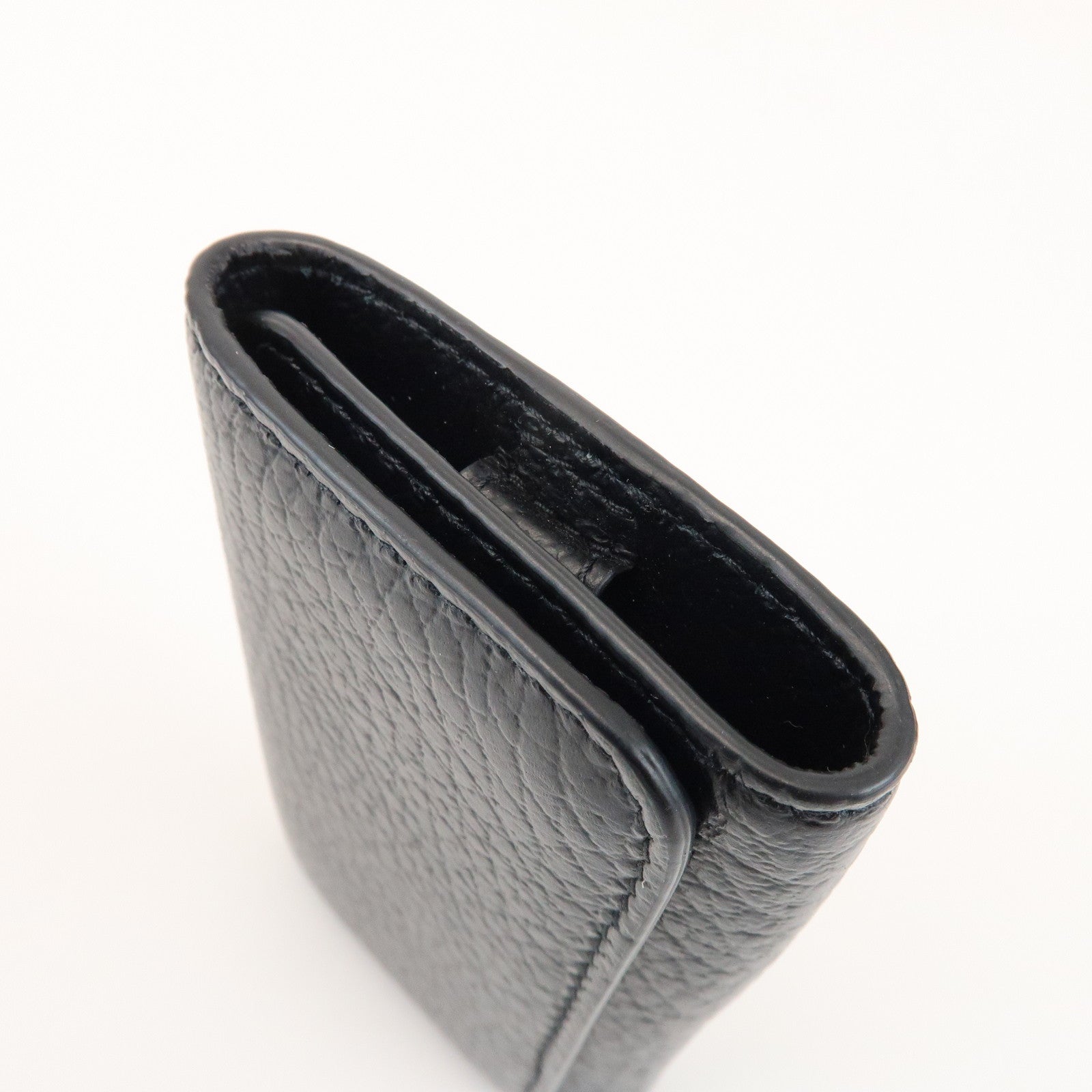 Maison Margiela Leather 6 hooks Key Case Key Holder Black