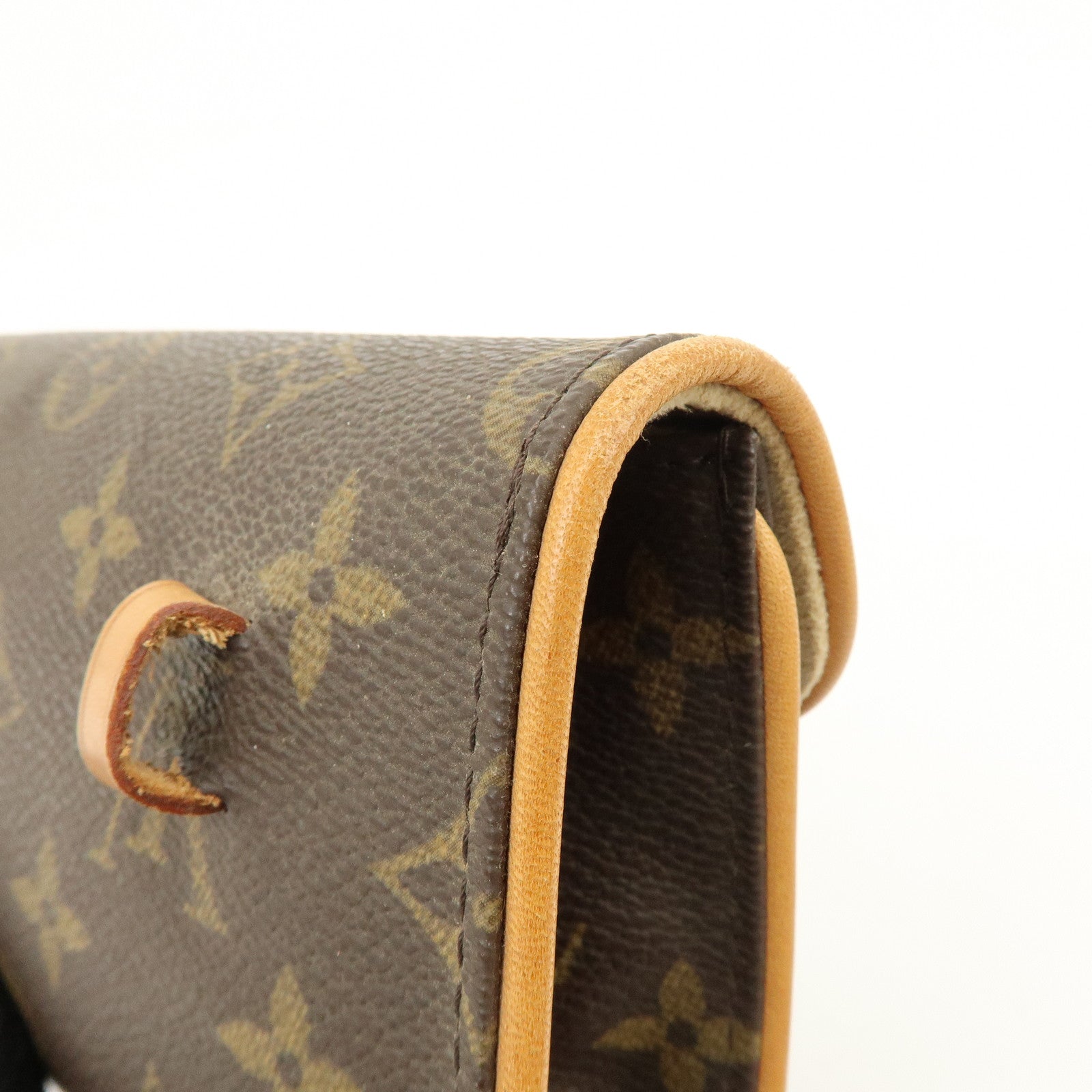 Louis Vuitton Monogram Pochette Florentine Waist Bag Belt M51855