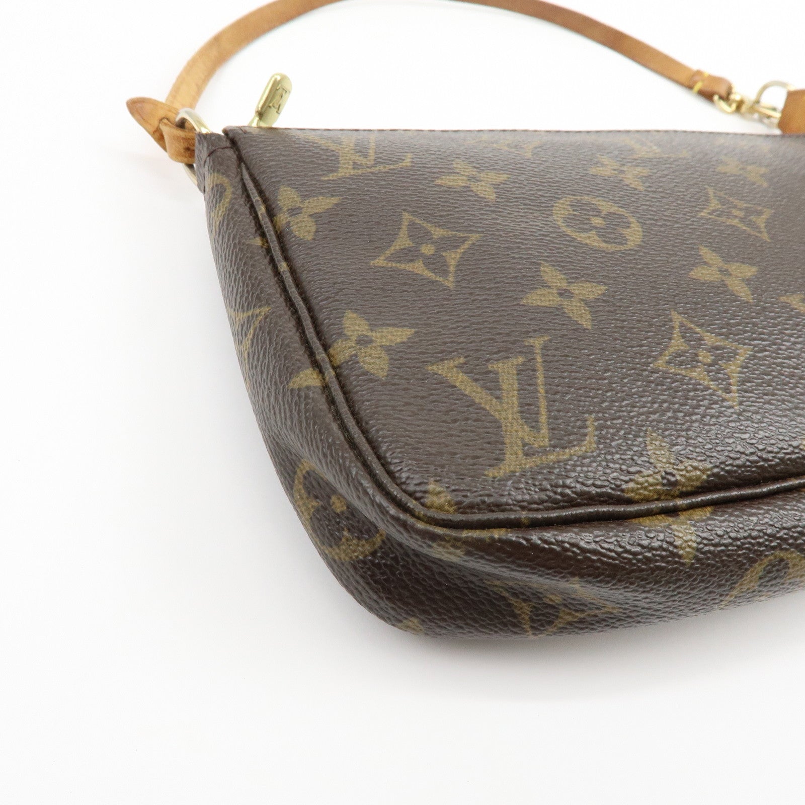 Louis Vuitton Monogram Pochette Accessoires Pouch Hand Bag M51980