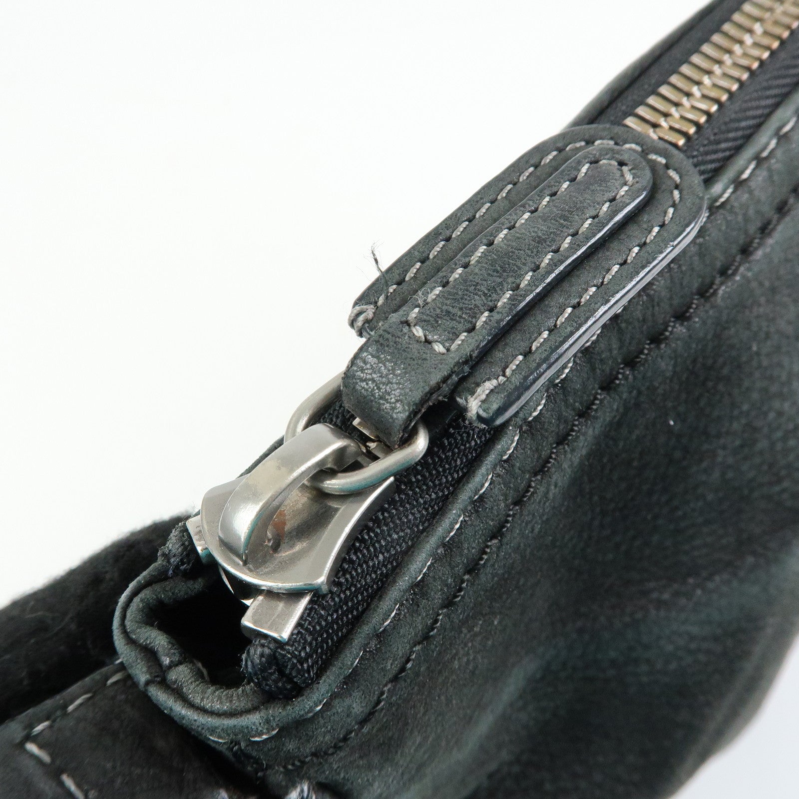 LOEWE Anagram Calf Leather Shoulder Bag Crossbody Bag Black