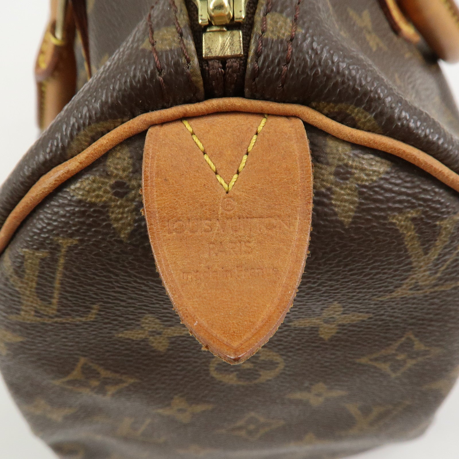 Louis Vuitton Monogram Speedy 30 Boston Bag Hand Bag Brown M41526