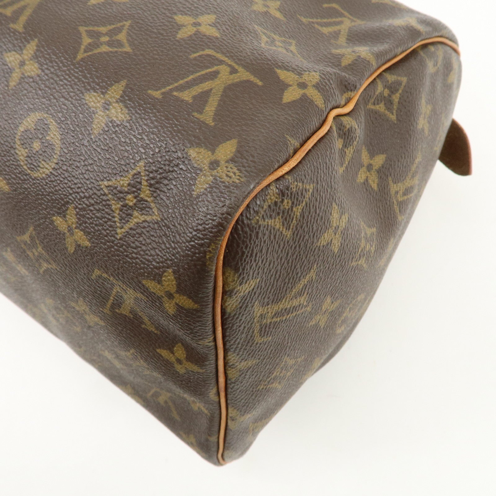 Louis Vuitton Monogram Speedy 30 Boston Bag Hand Bag Brown M41526