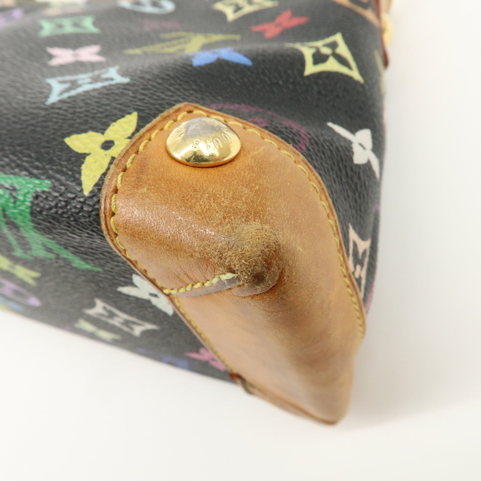 Louis Vuitton Monogram Multicolor Eliza Shoulder Bag Black M40099 Used