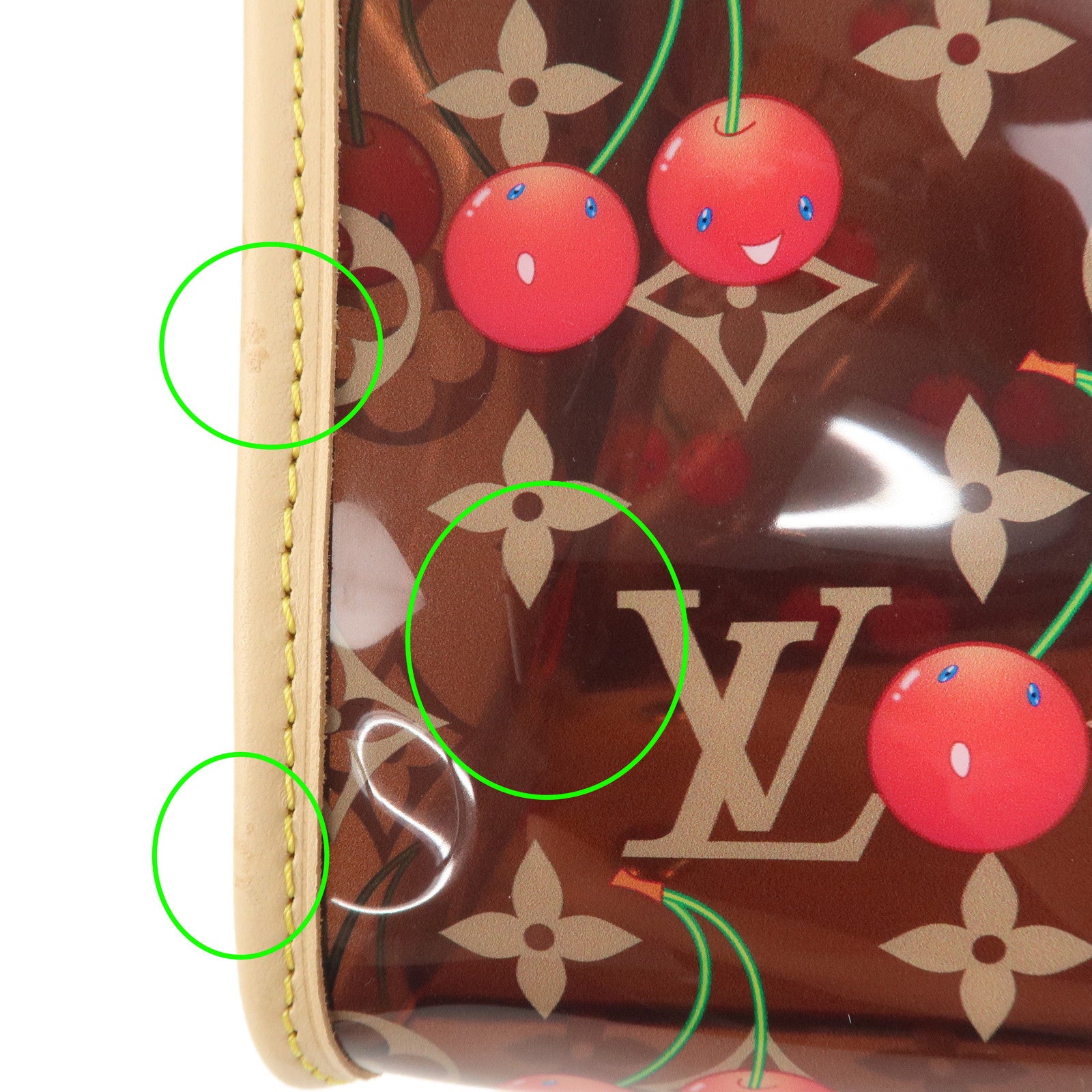 Louis Vuitton Monograml Cherry LV×TM OnTheGo GM Hand Bag M14306