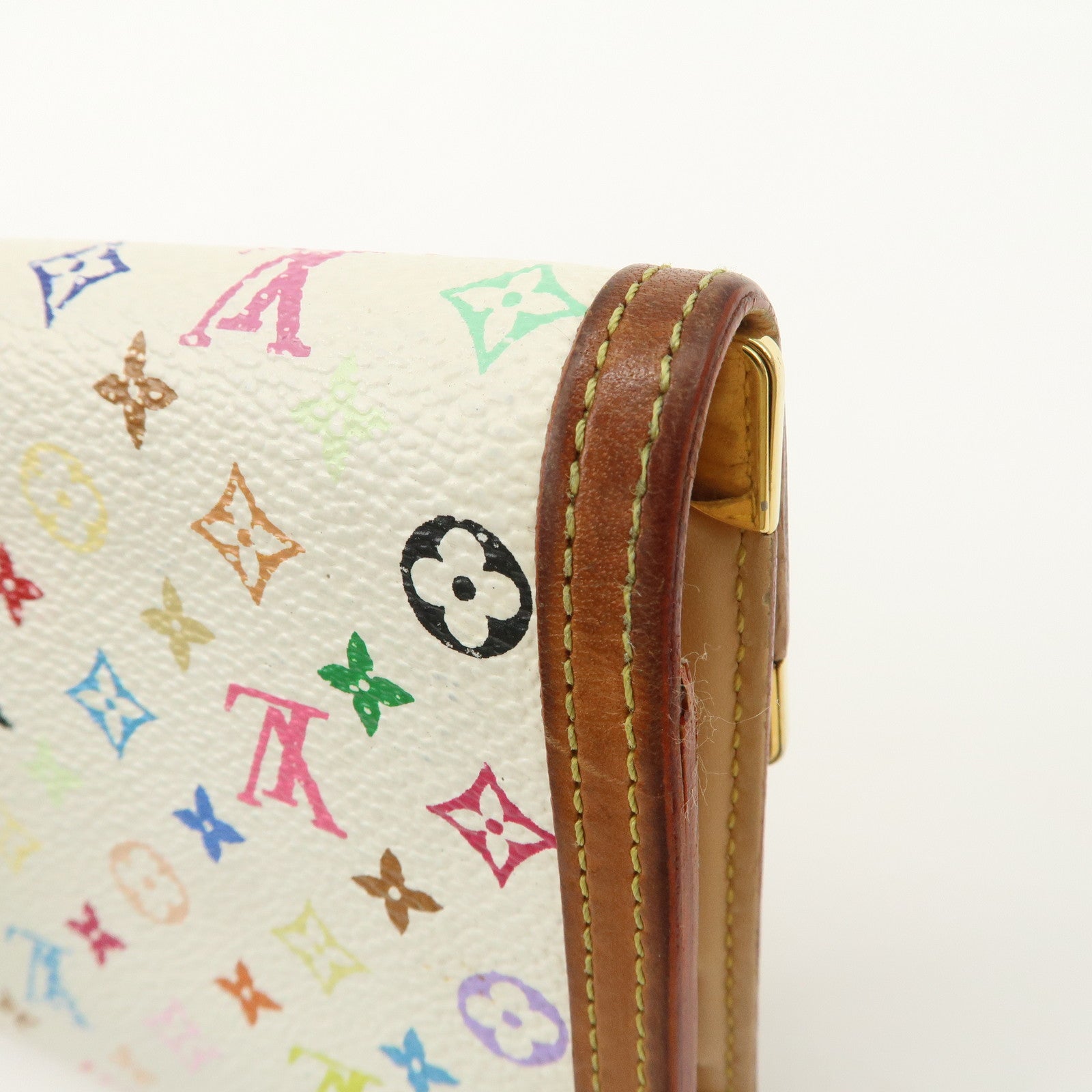 Louis Vuitton Monogram Multicolor Porte Trezor International Long Wallet Ｍ92659
