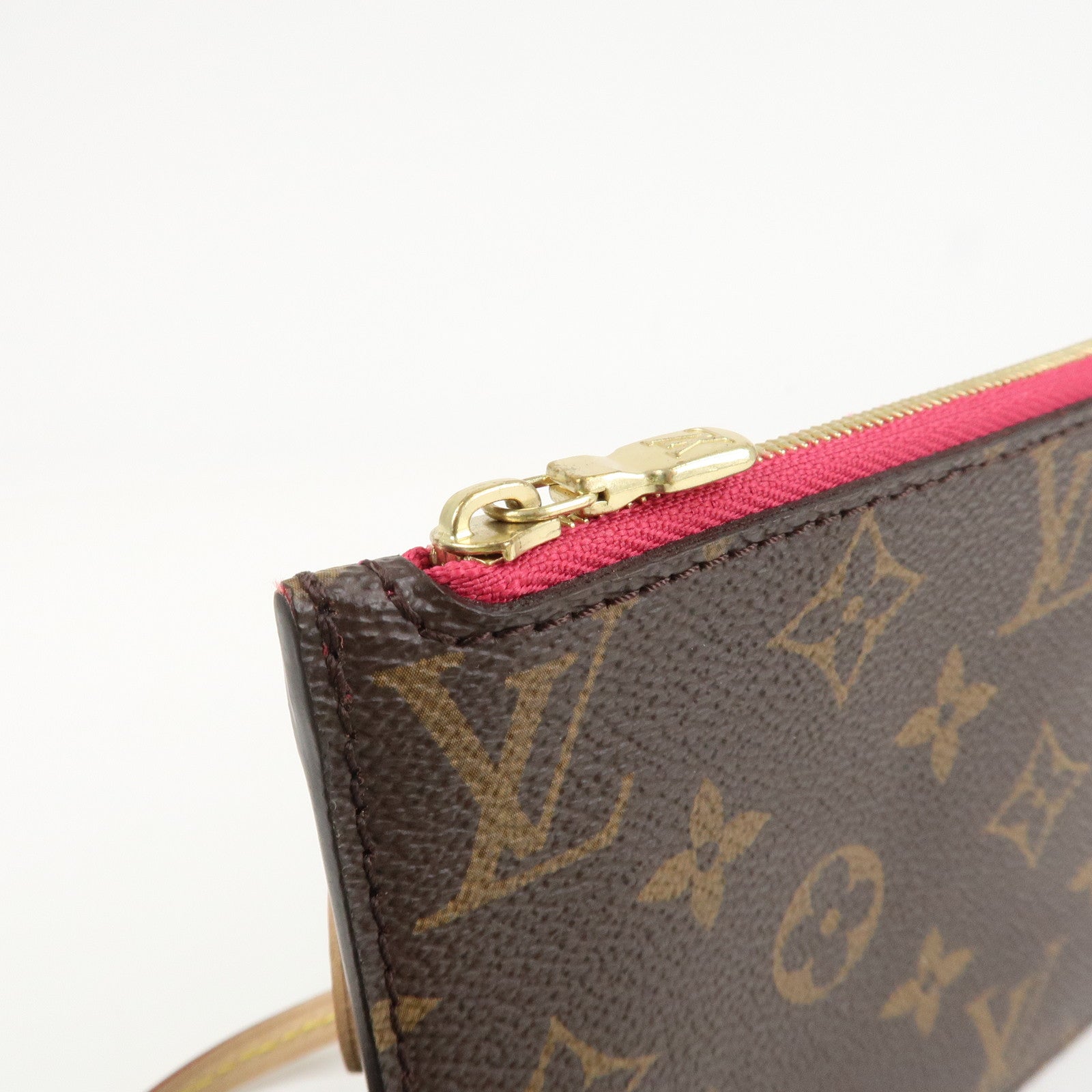 Louis Vuitton Monogram Neverfull PM Pouch Pivoine Used