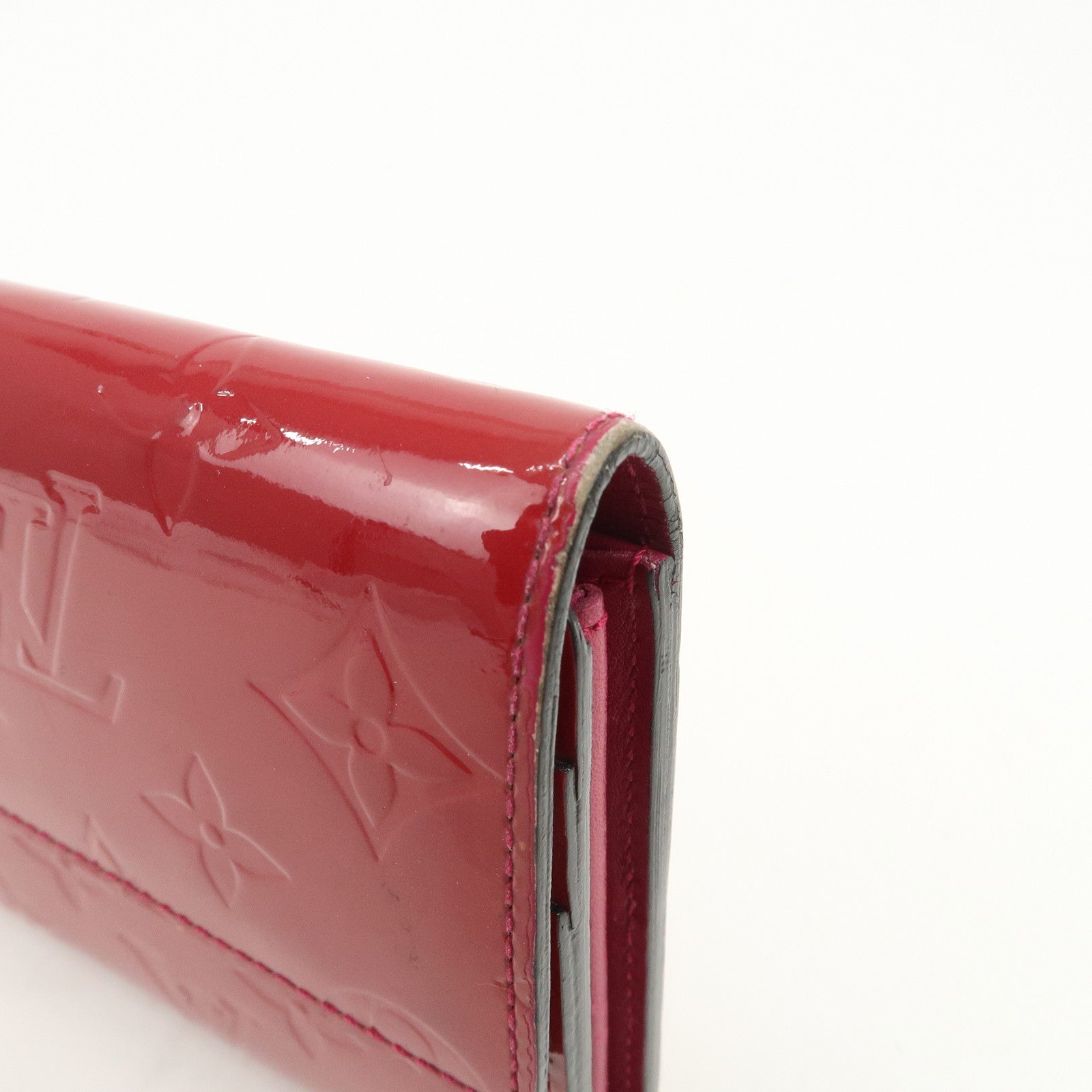 Louis Vuitton Monogram Matte Vernis Set of 2 Wallet M93530/M65142