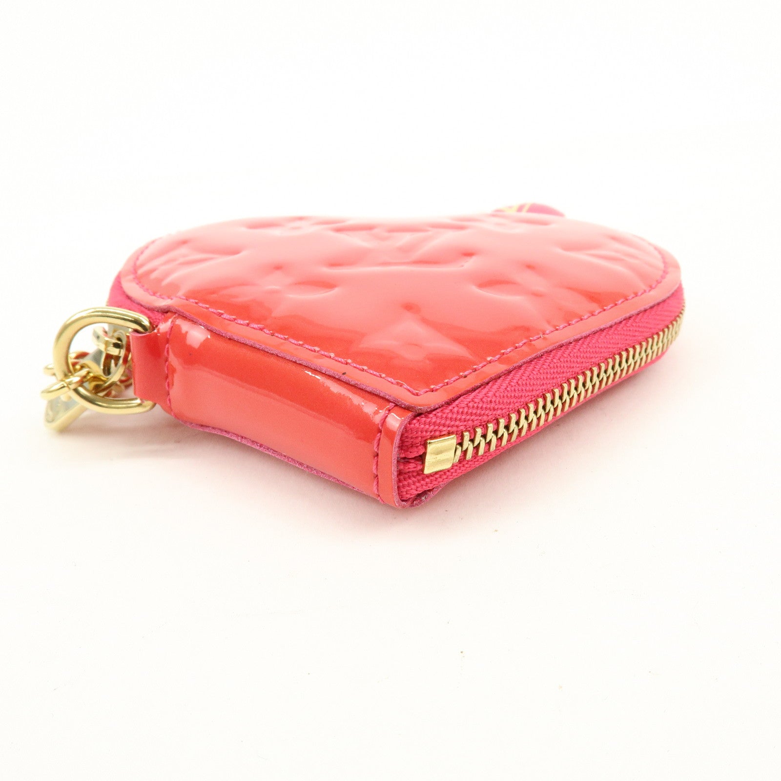 Louis Vuitton Monogram Vernis Porte Monnaie Coeur Coin Case M93657