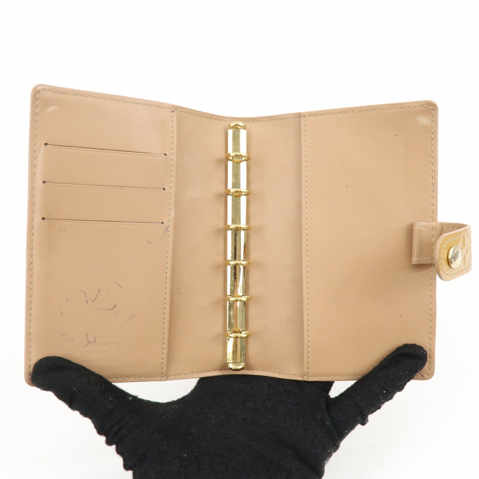 Louis Vuitton Monogram Vernis Set of Agenda PM Covers R20005 R21009