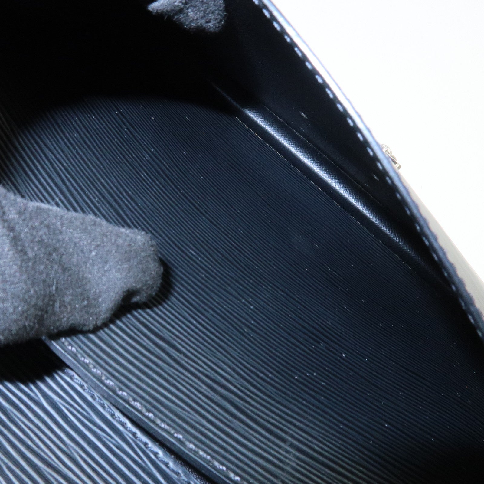 Louis Vuitton Epi Monceau 2Way Shoulder Bag Hand Bag Noir M52122