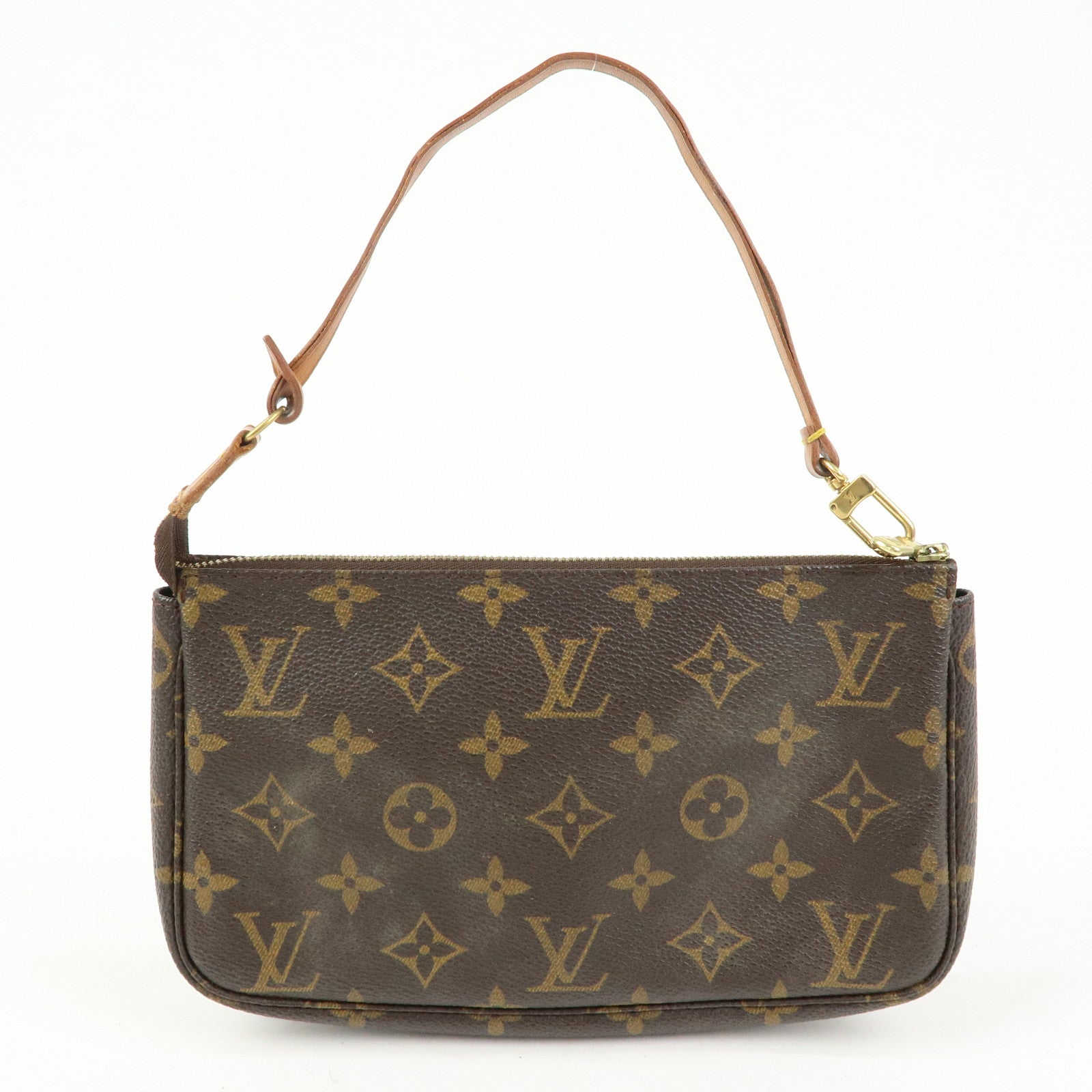 Louis Vuitton Monogram Pochette Accessoires Pouch Hand Bag M51980