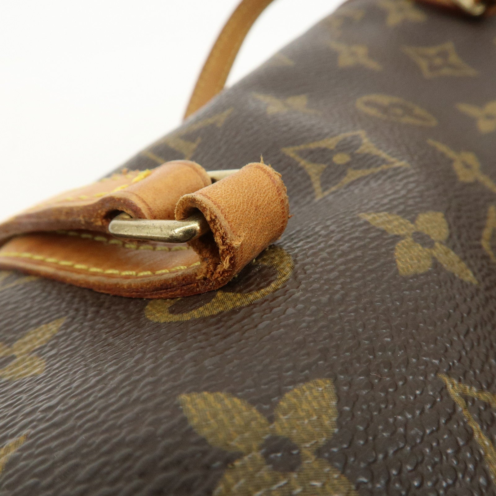 Louis Vuitton Monogram Papillon 30 Hand Bag New Style Brown M51385