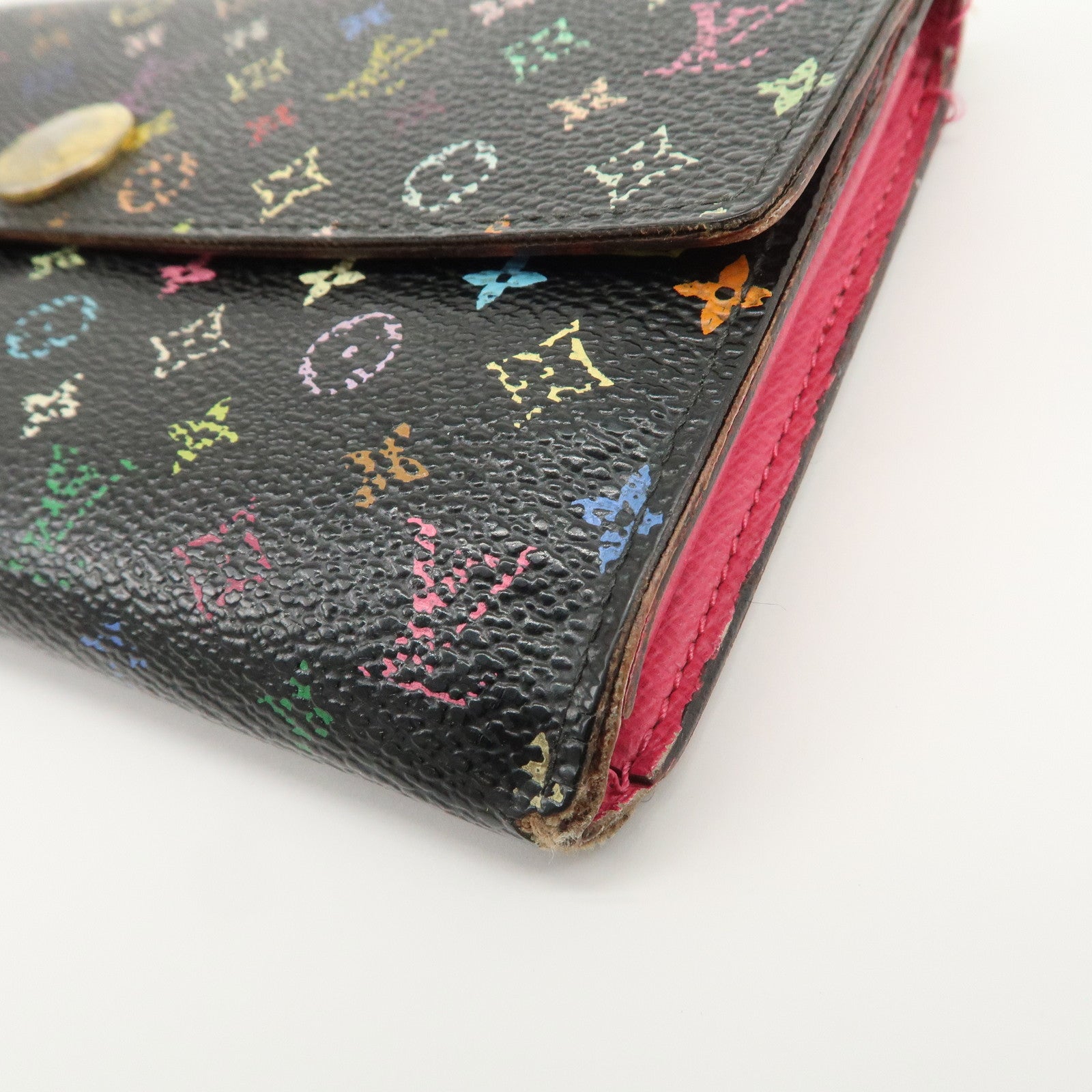 Louis Vuitton Monogram Multicolor Portefeuille Sarah Wallet M93747