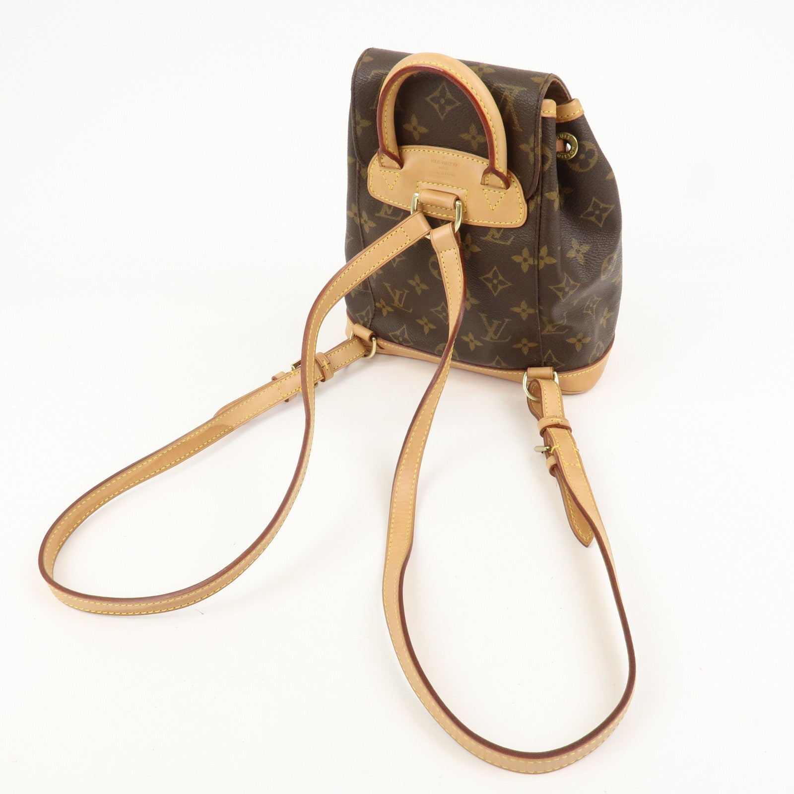 Louis Vuitton Monogram Mini Montsouris Backpack Brown M51137