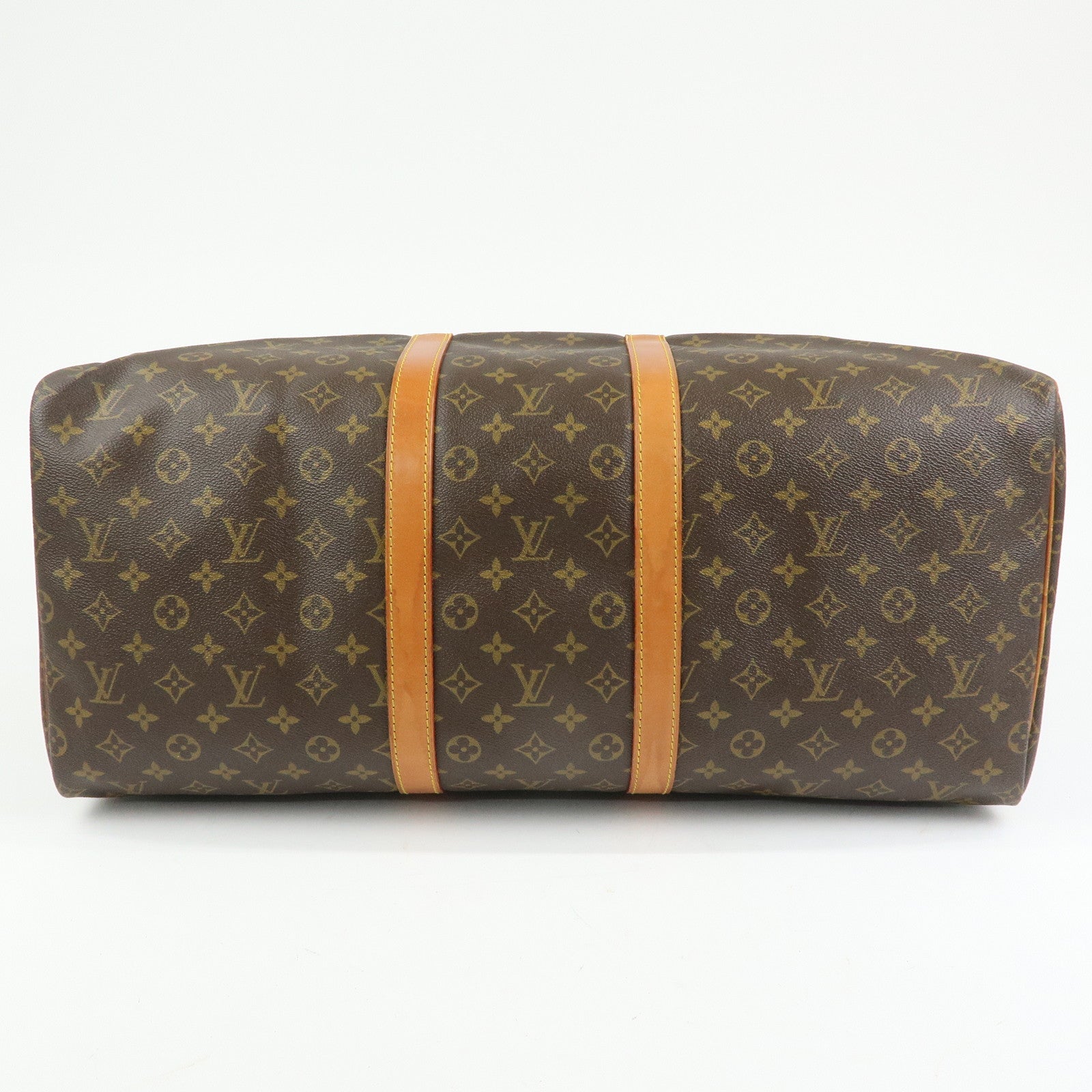 Louis Vuitton Monogram Keep All 55 Boston Bag Brown M41424