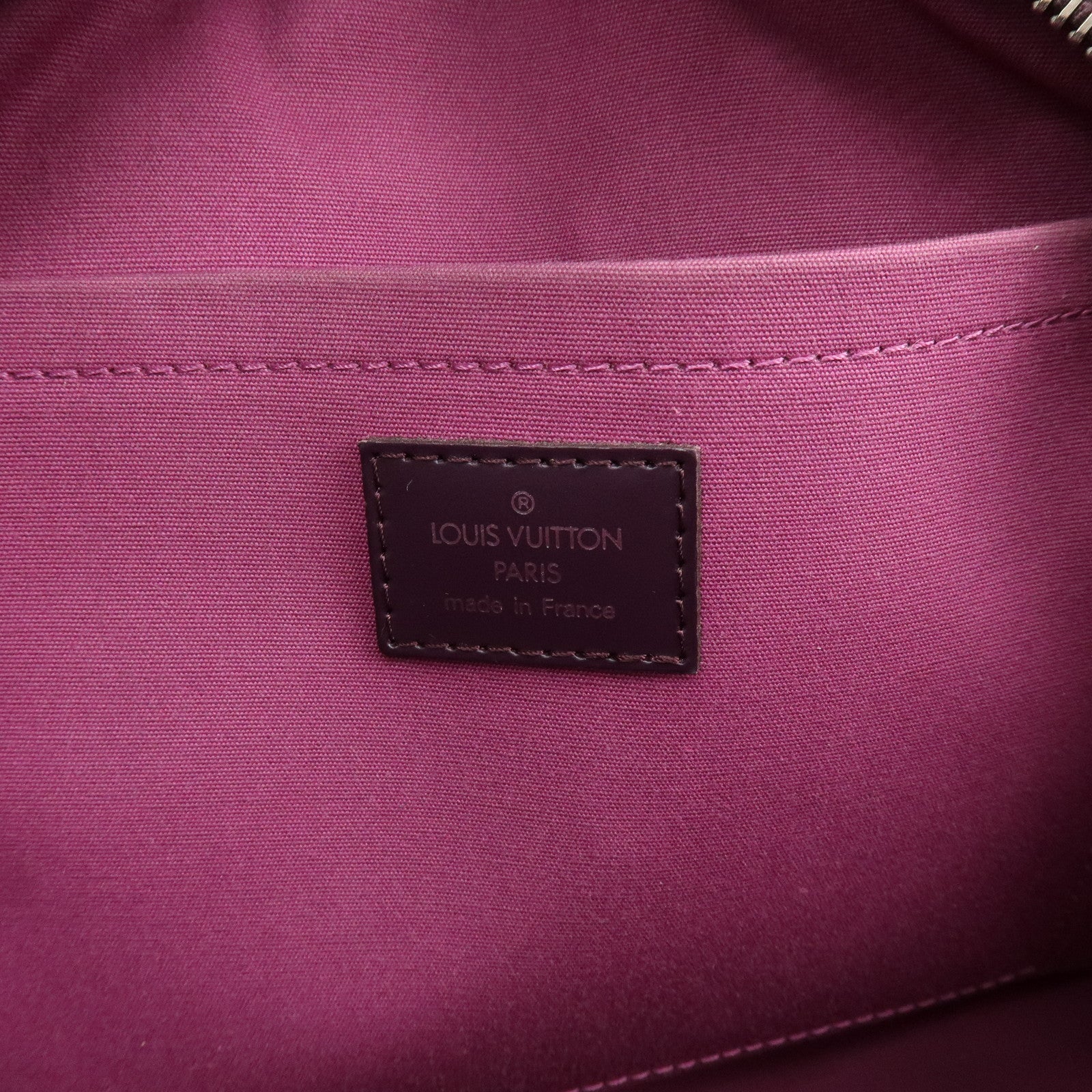 Louis Vuitton Epi Bowling Montaigne GM Hand Bag Cassis M5931K