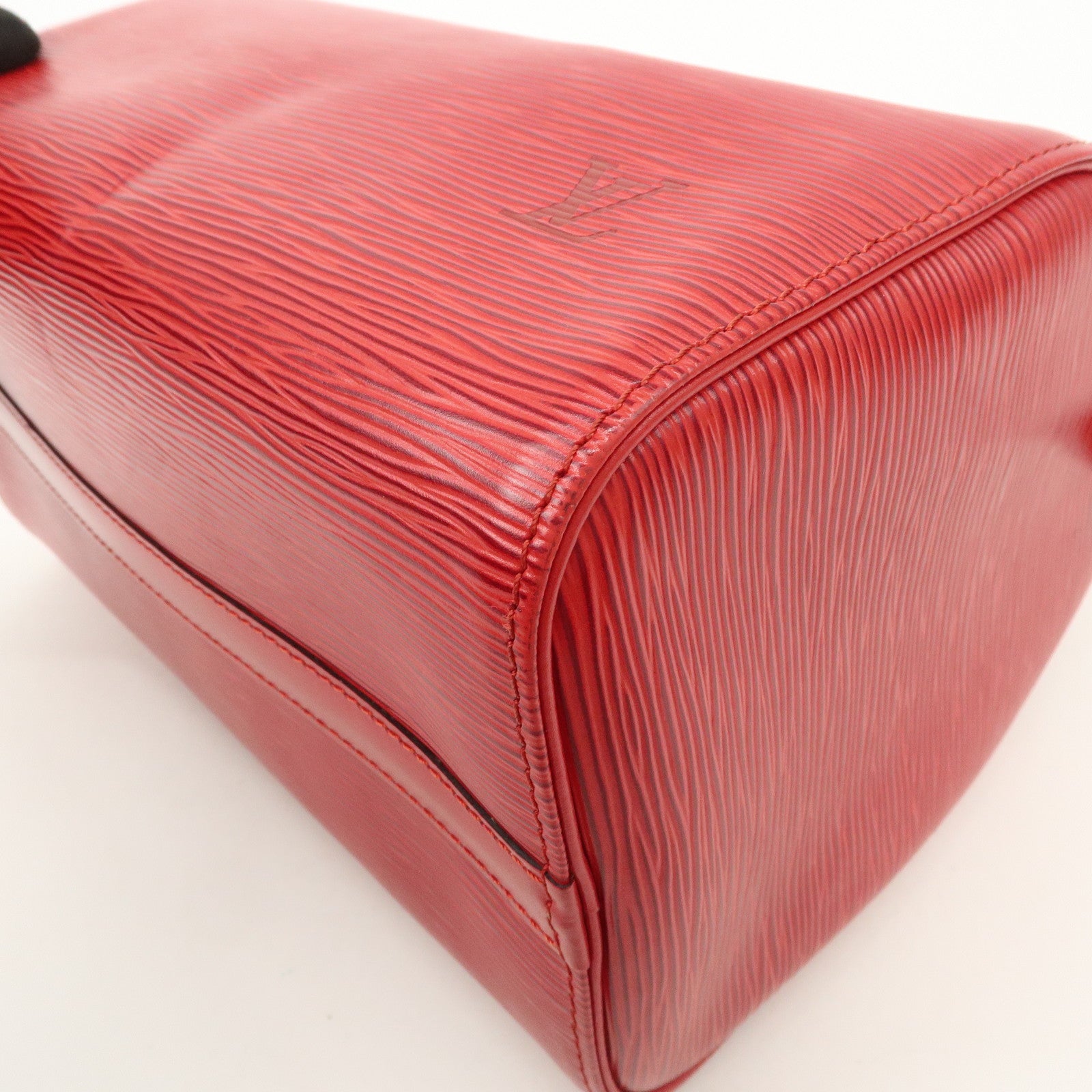 Louis Vuitton Epi Speedy 25 Hand Bag Castilian Red M43017