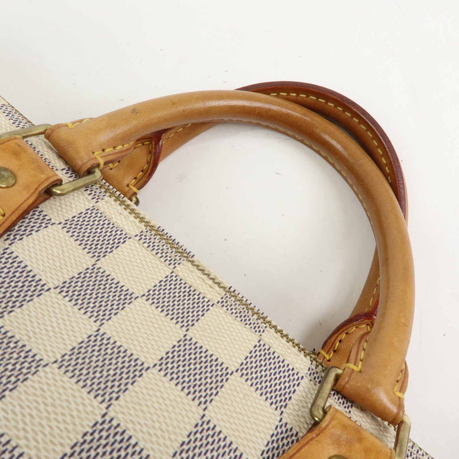 Louis Vuitton Damier Azur Speedy 35 Boston Bag Hand Bag N41535